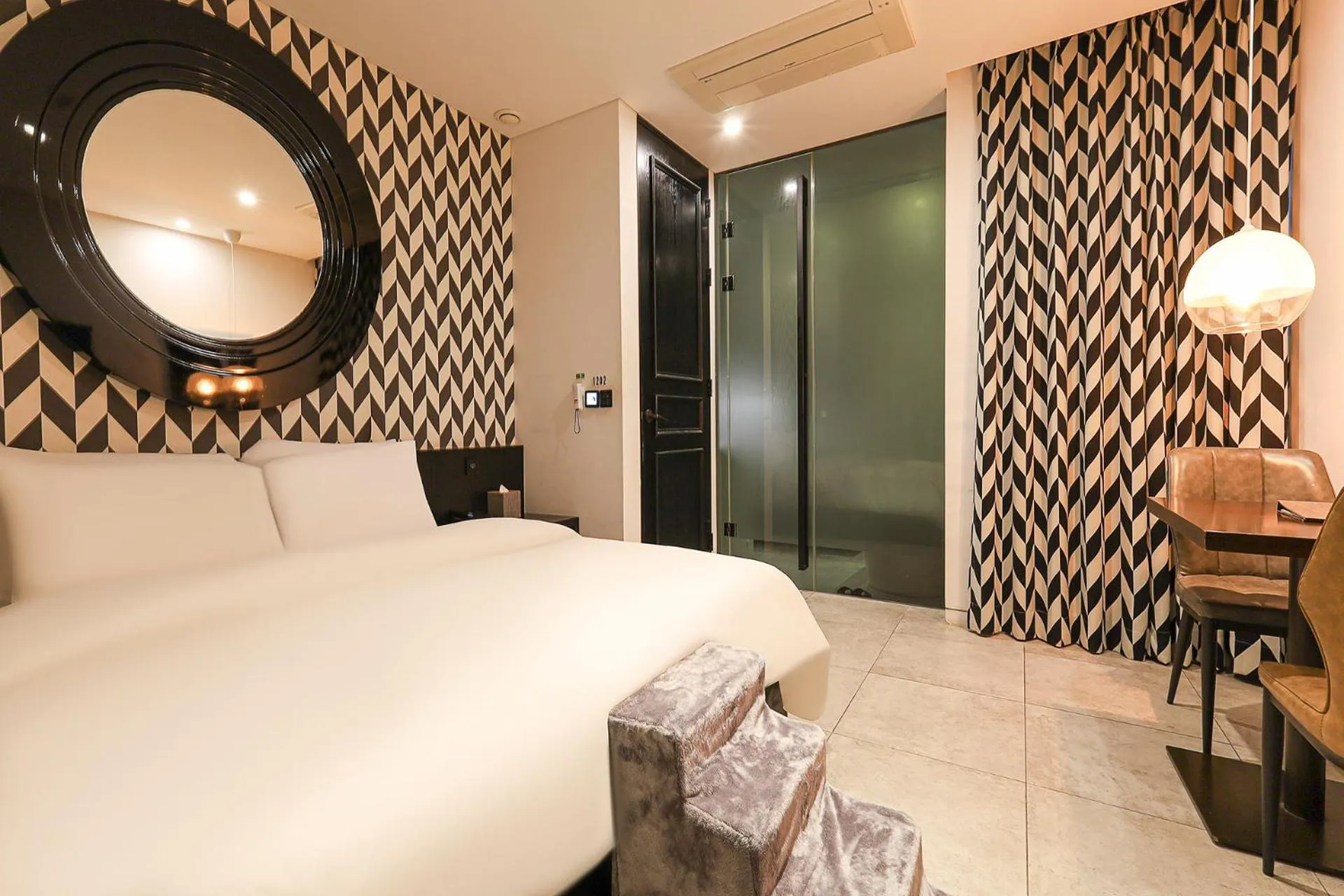 Bed in Hotel The Designers Cheongnyangni