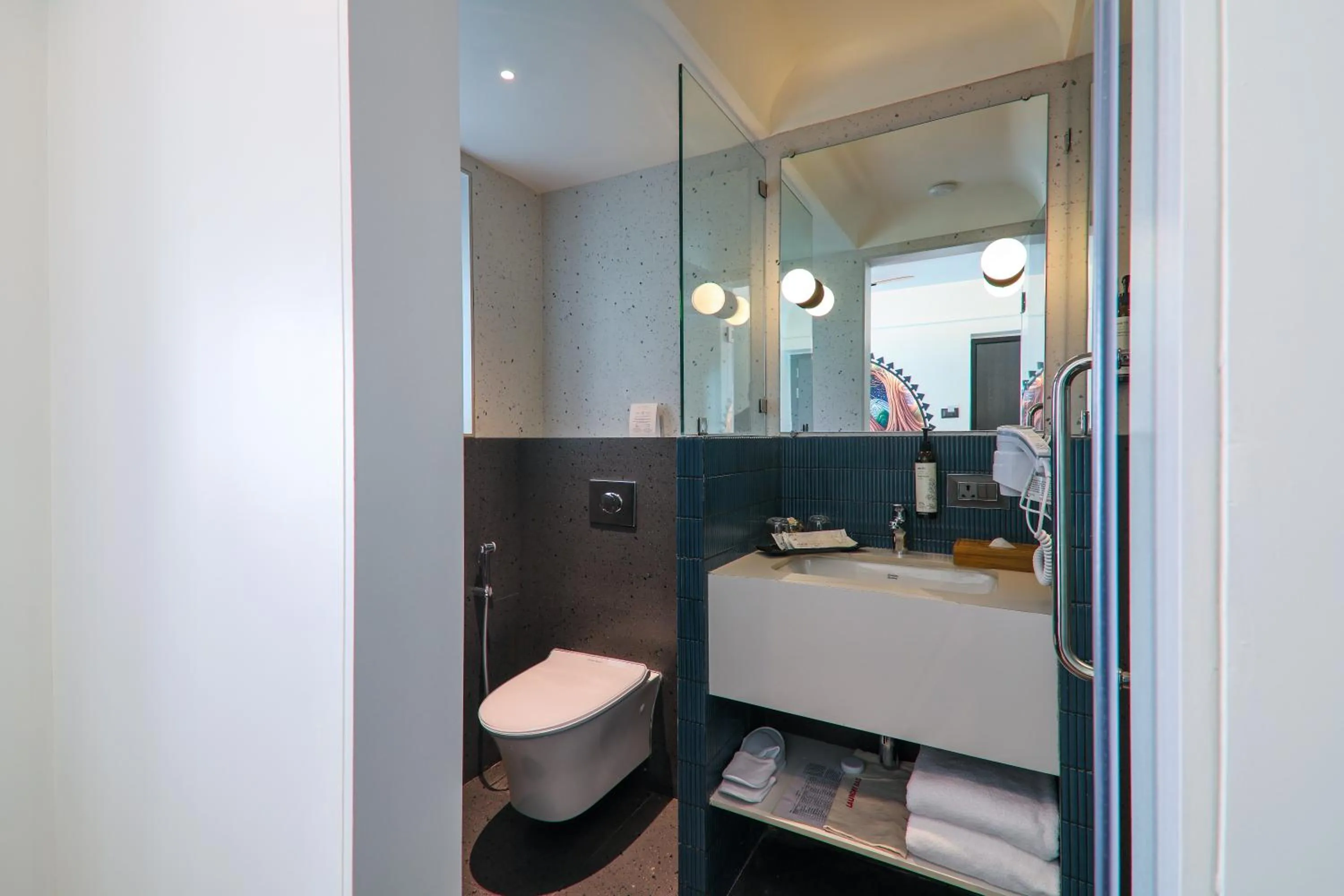 Bathroom in Orchid Passaros Benaulim Goa - Adults Only