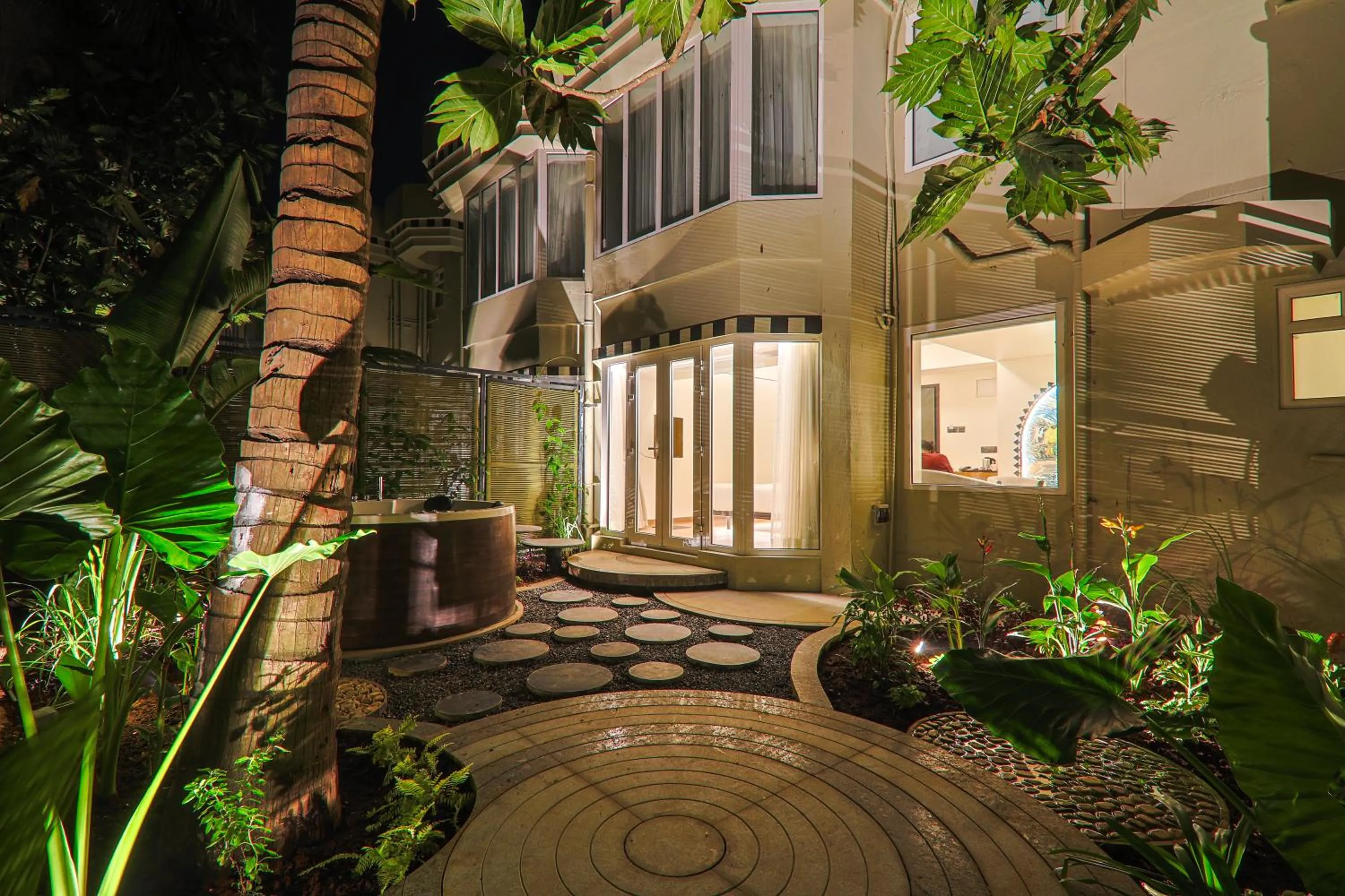 Garden in Orchid Passaros Benaulim Goa - Adults Only