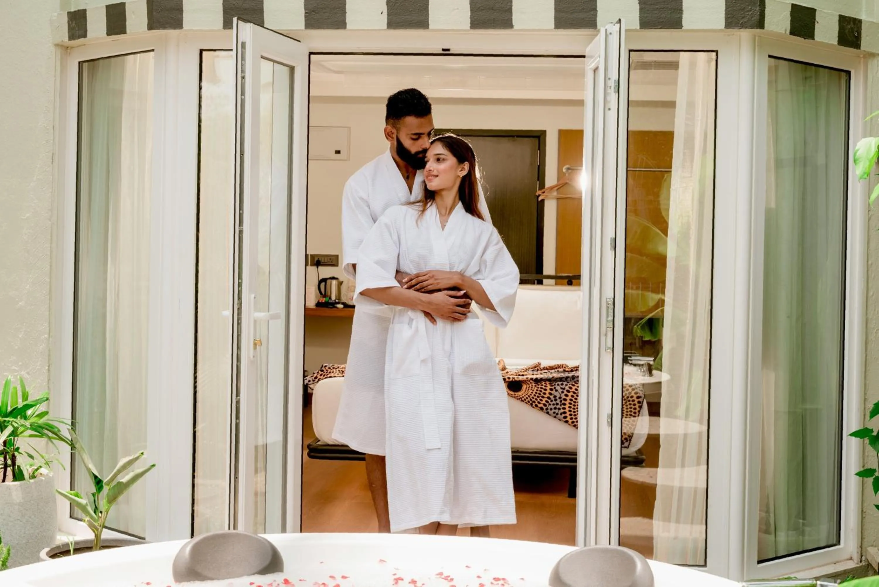 Bedroom in Orchid Passaros Benaulim Goa - Adults Only