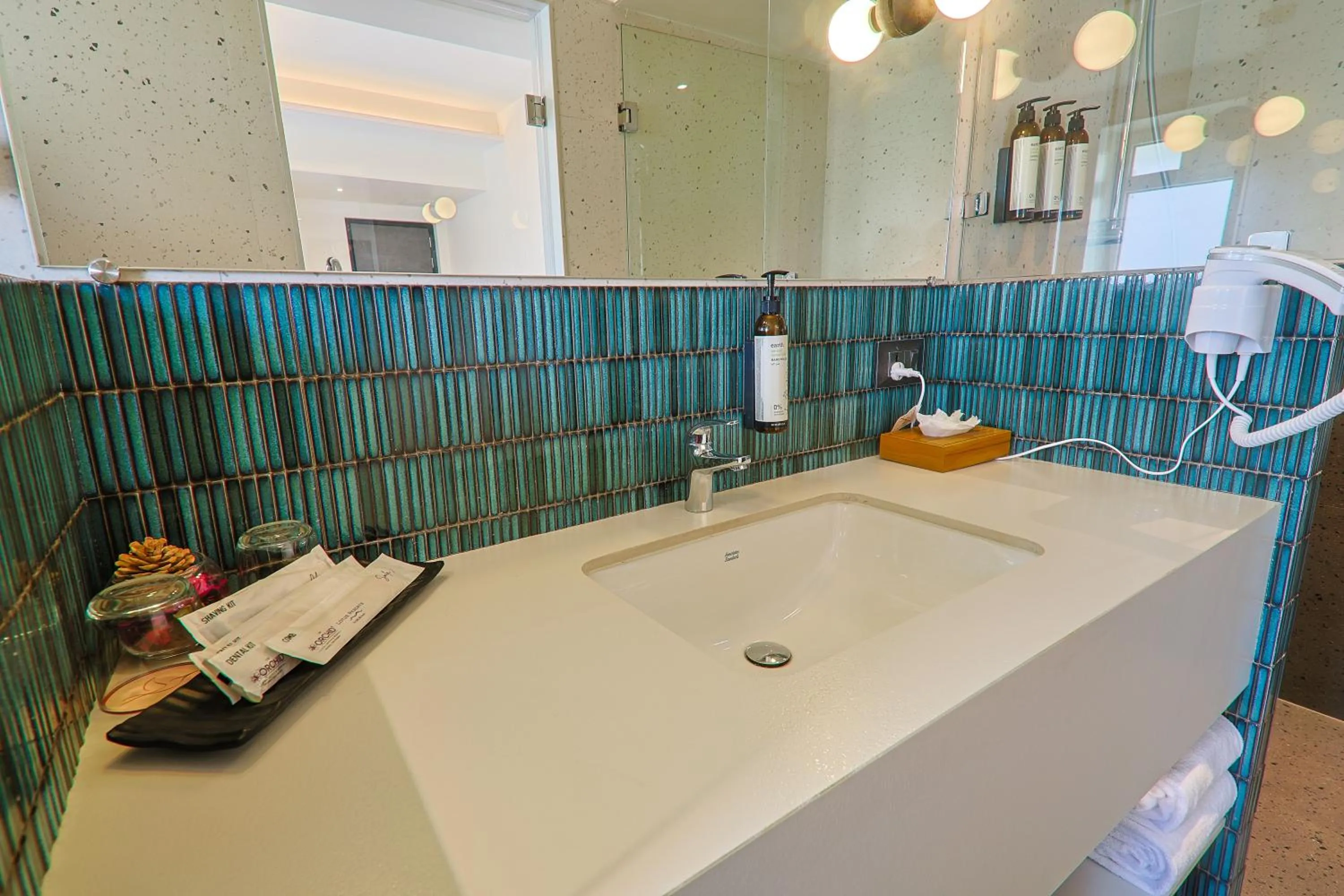 Bathroom in Orchid Passaros Benaulim Goa - Adults Only