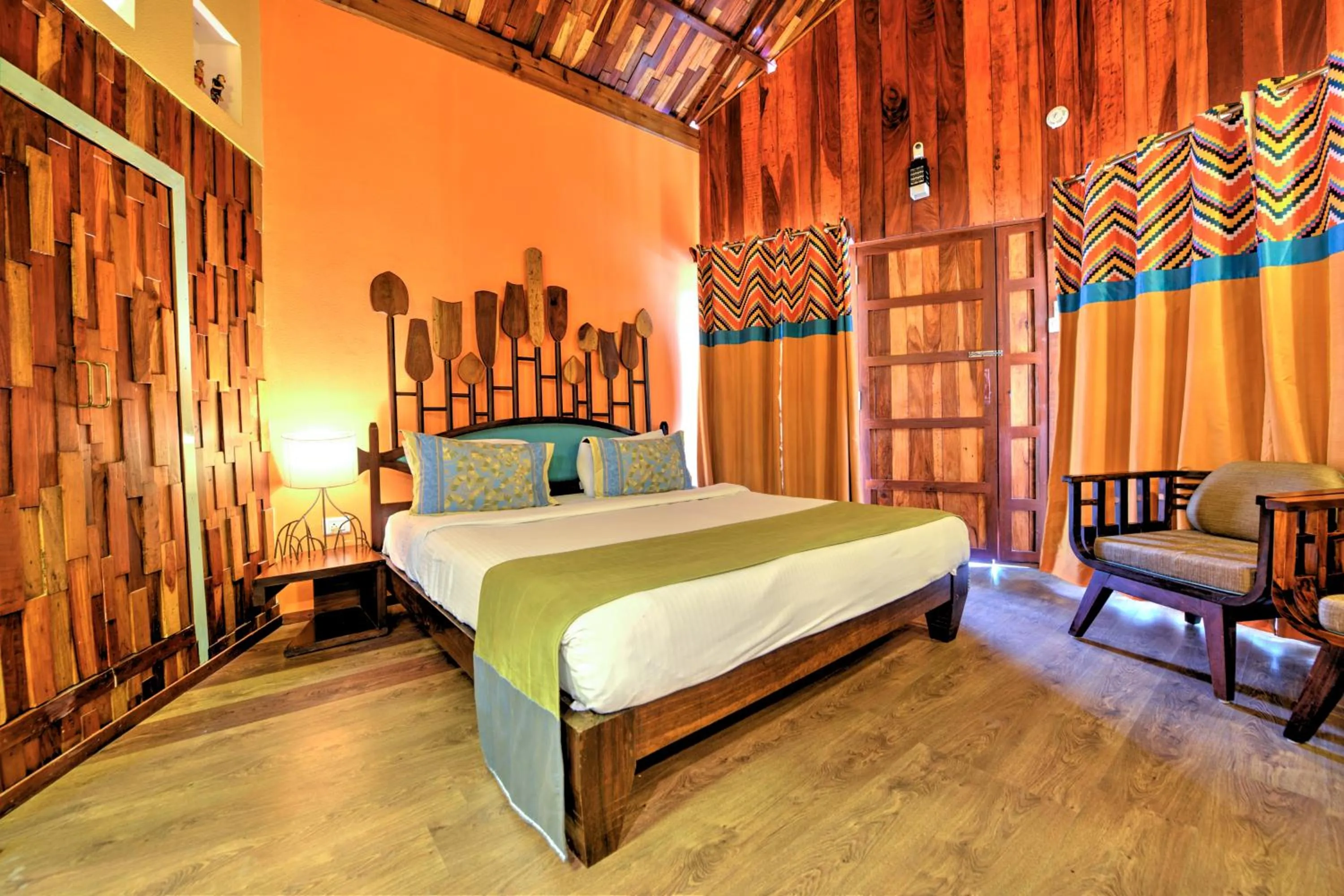 Bed in Silver Sand Beach Resort Neil