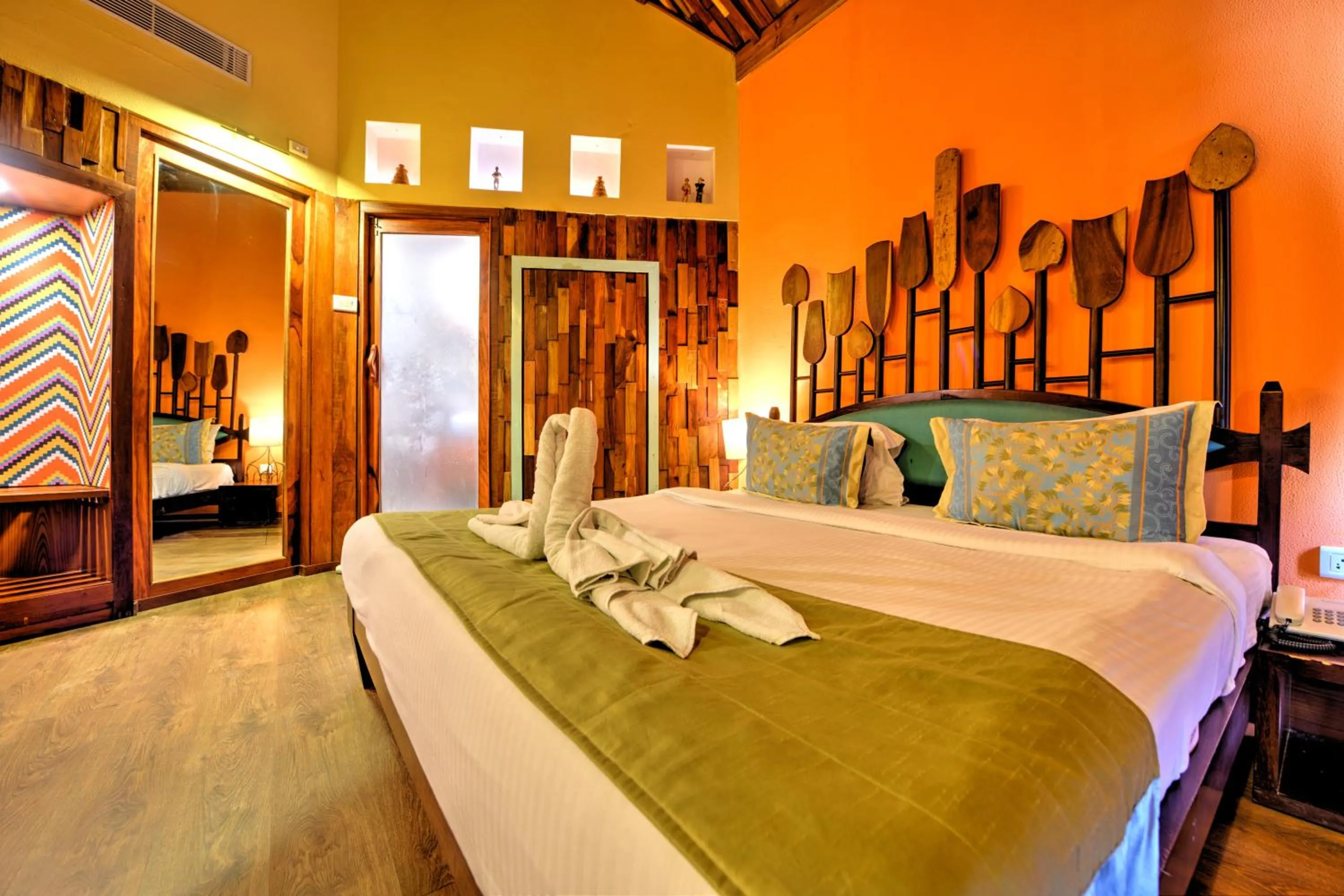 Bed in Silver Sand Beach Resort Neil