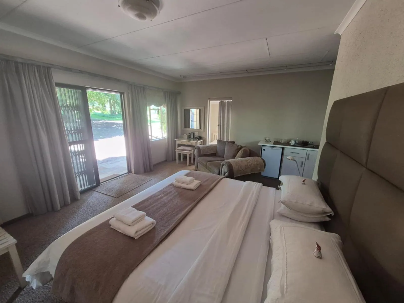 Bed in Drinkwater Guest Farm