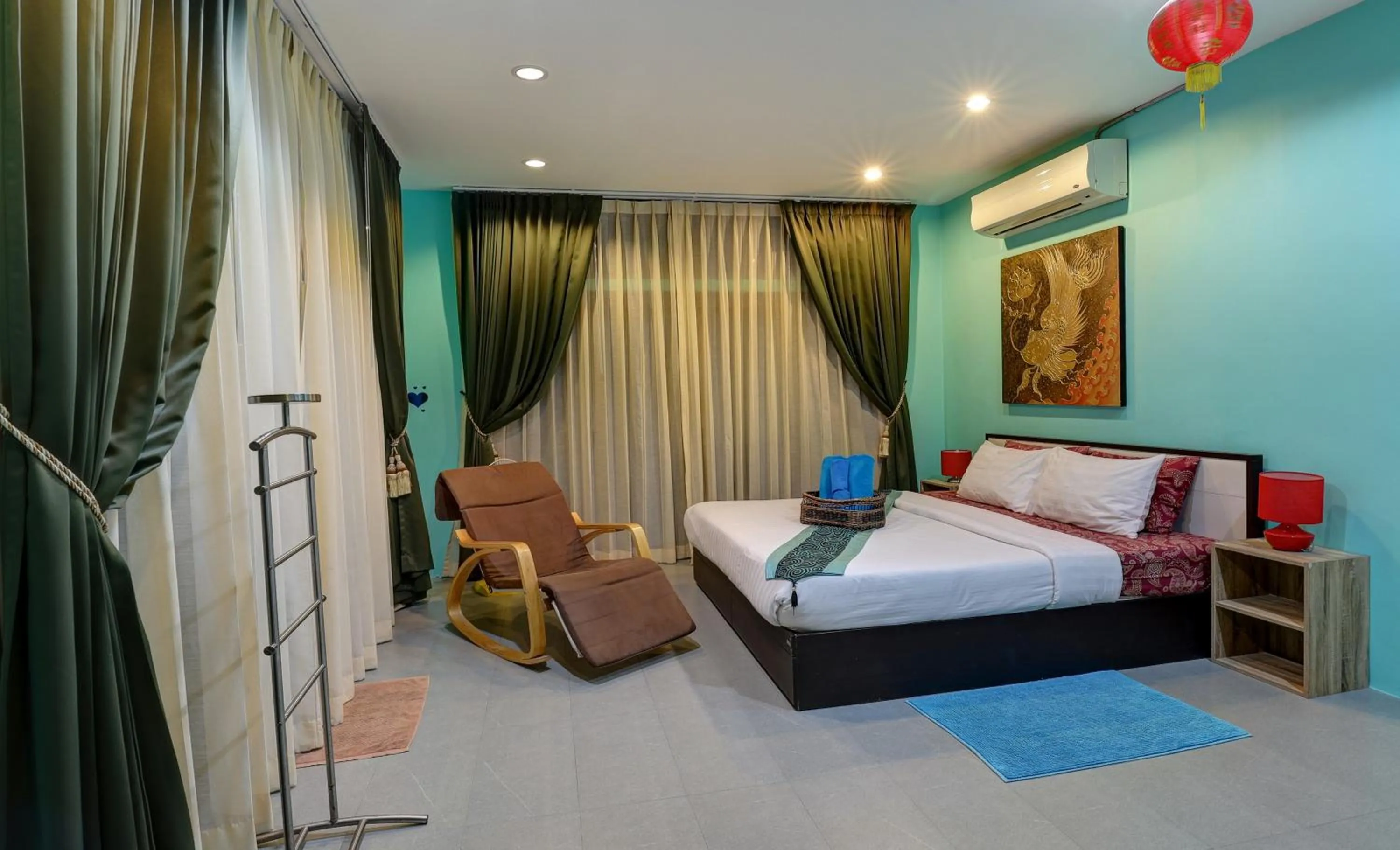 Bedroom, Bed in Chaweng Noi Villa