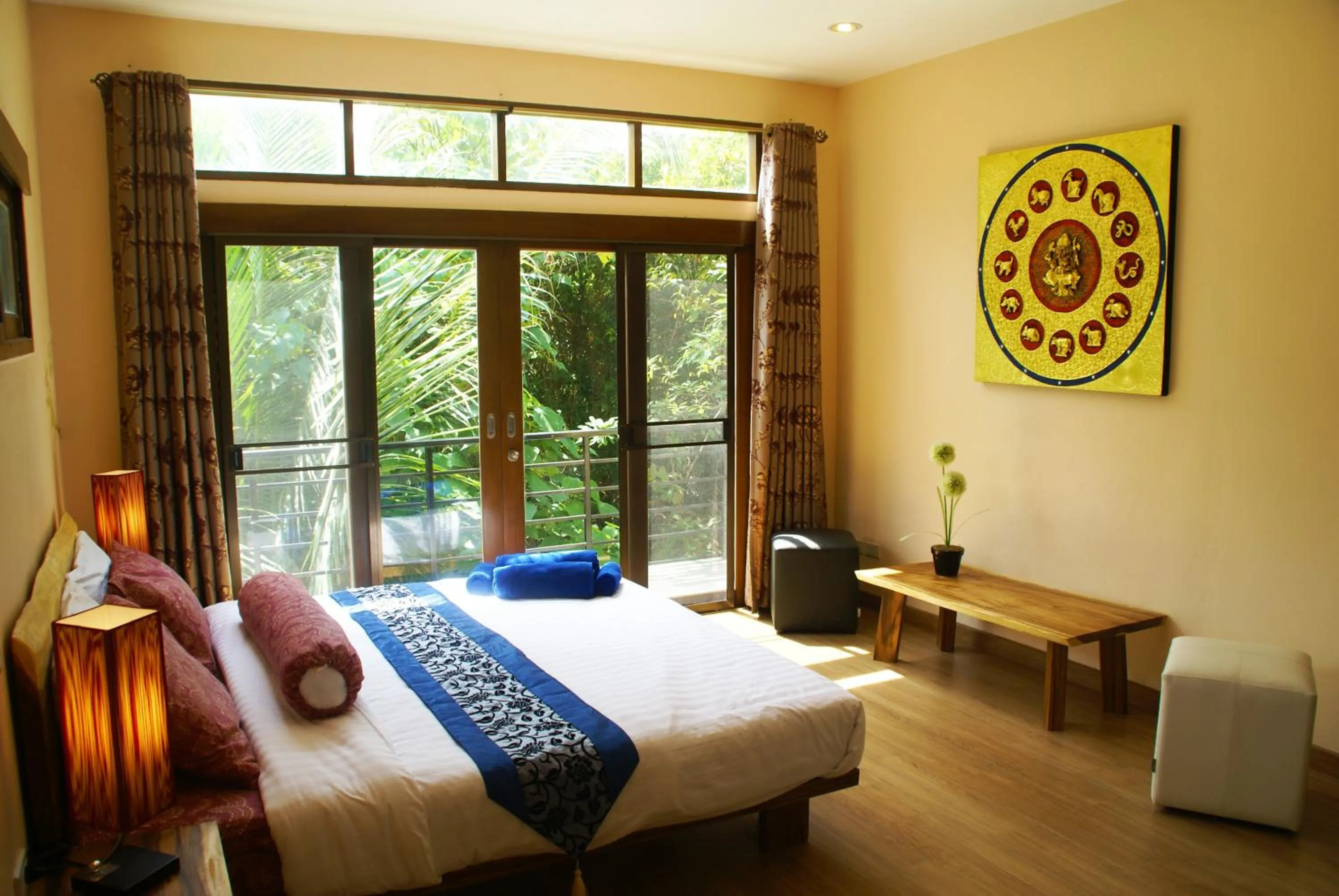 Bedroom, Bed in Chaweng Noi Villa