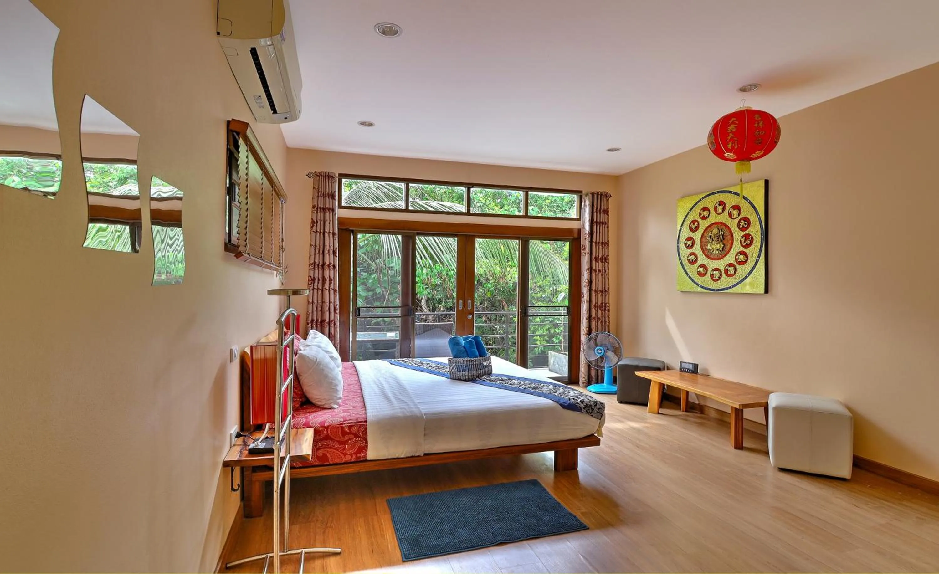 Bedroom, Bed in Chaweng Noi Villa