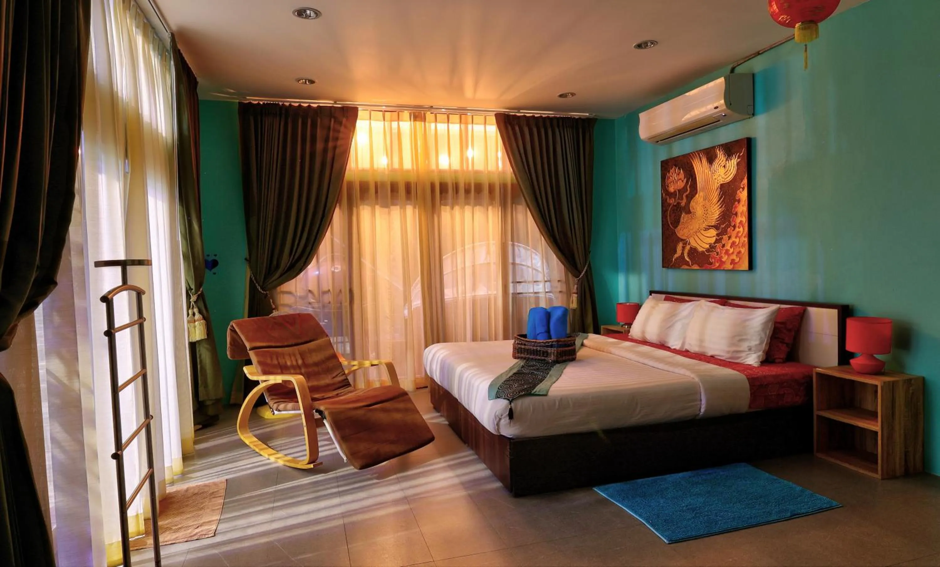 Photo of the whole room, Bed in Chaweng Noi Villa