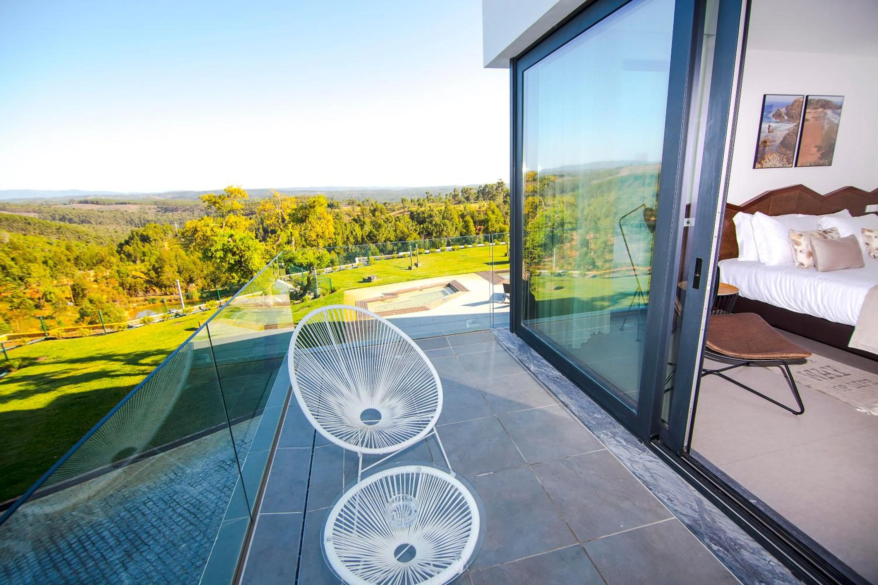 Pool view in Enigma - Nature & Water Hotel