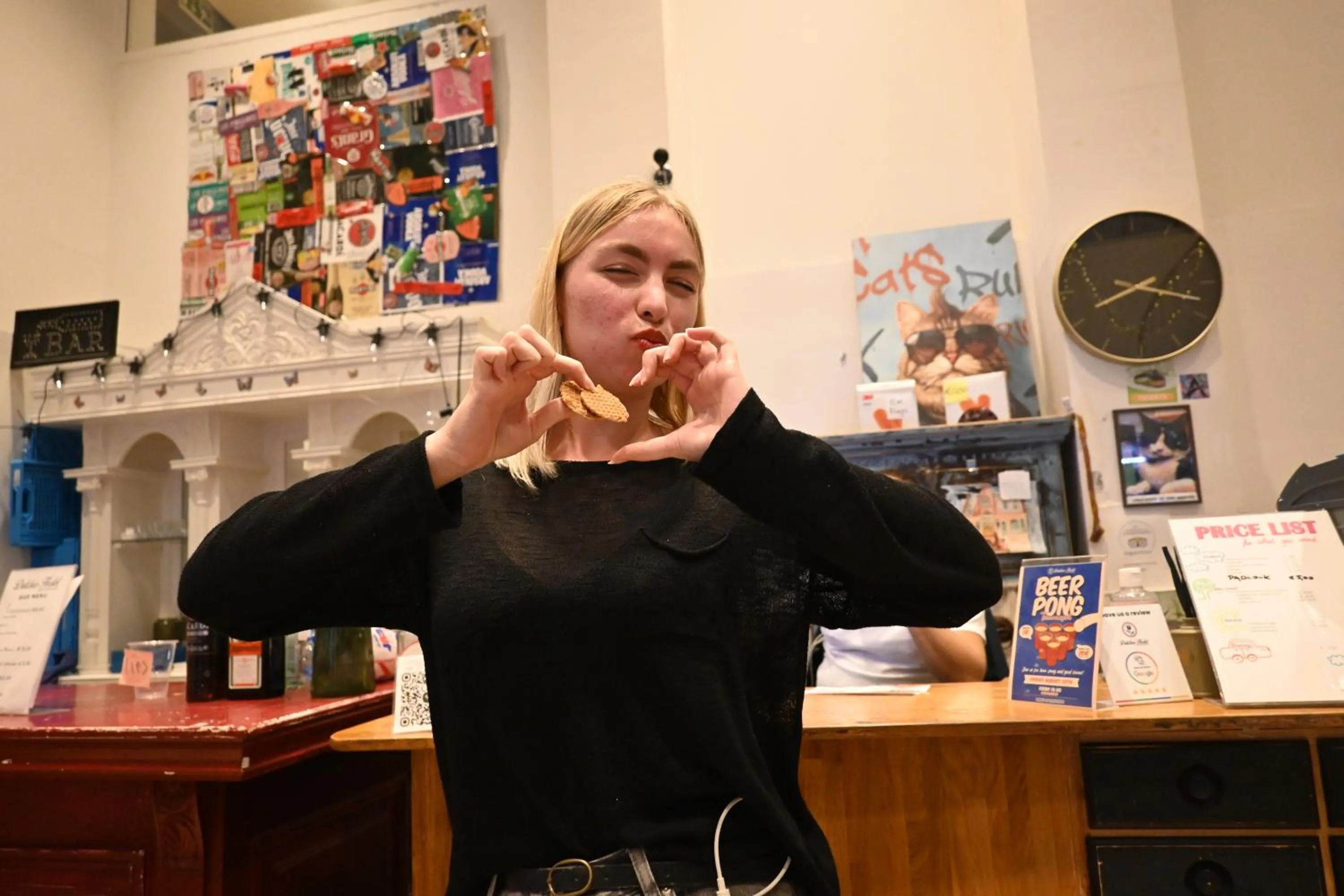 Lobby or reception in Dutchies Hostel