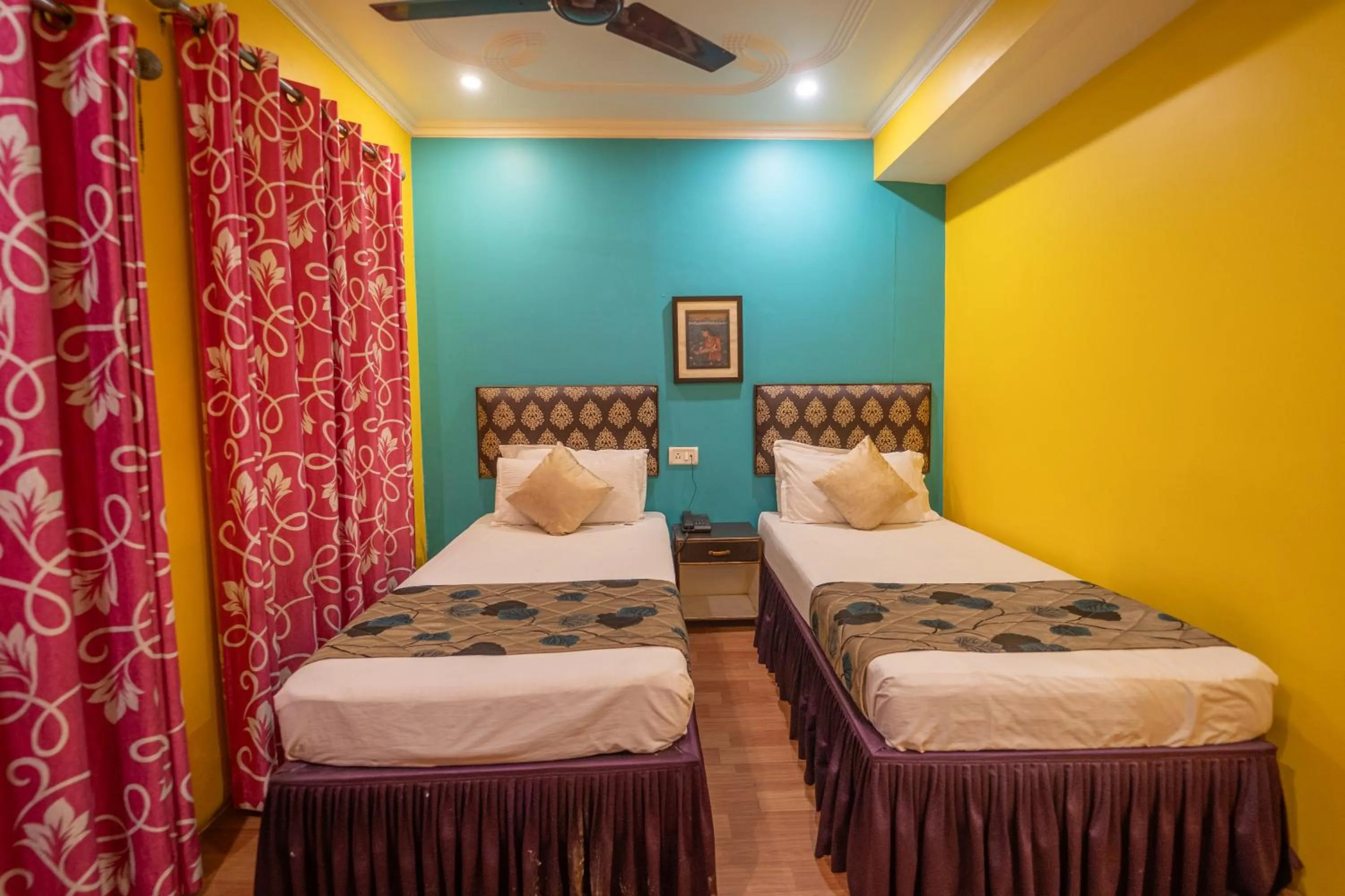 Bed in Tara Guest House