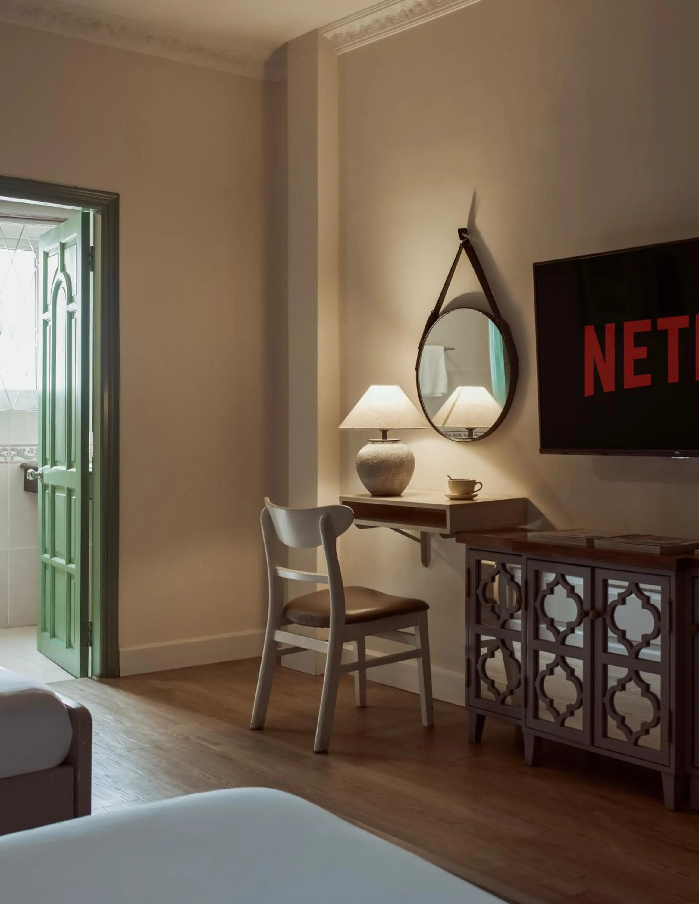 TV and multimedia, Bed in The One Ben Thanh Hotel-City Center