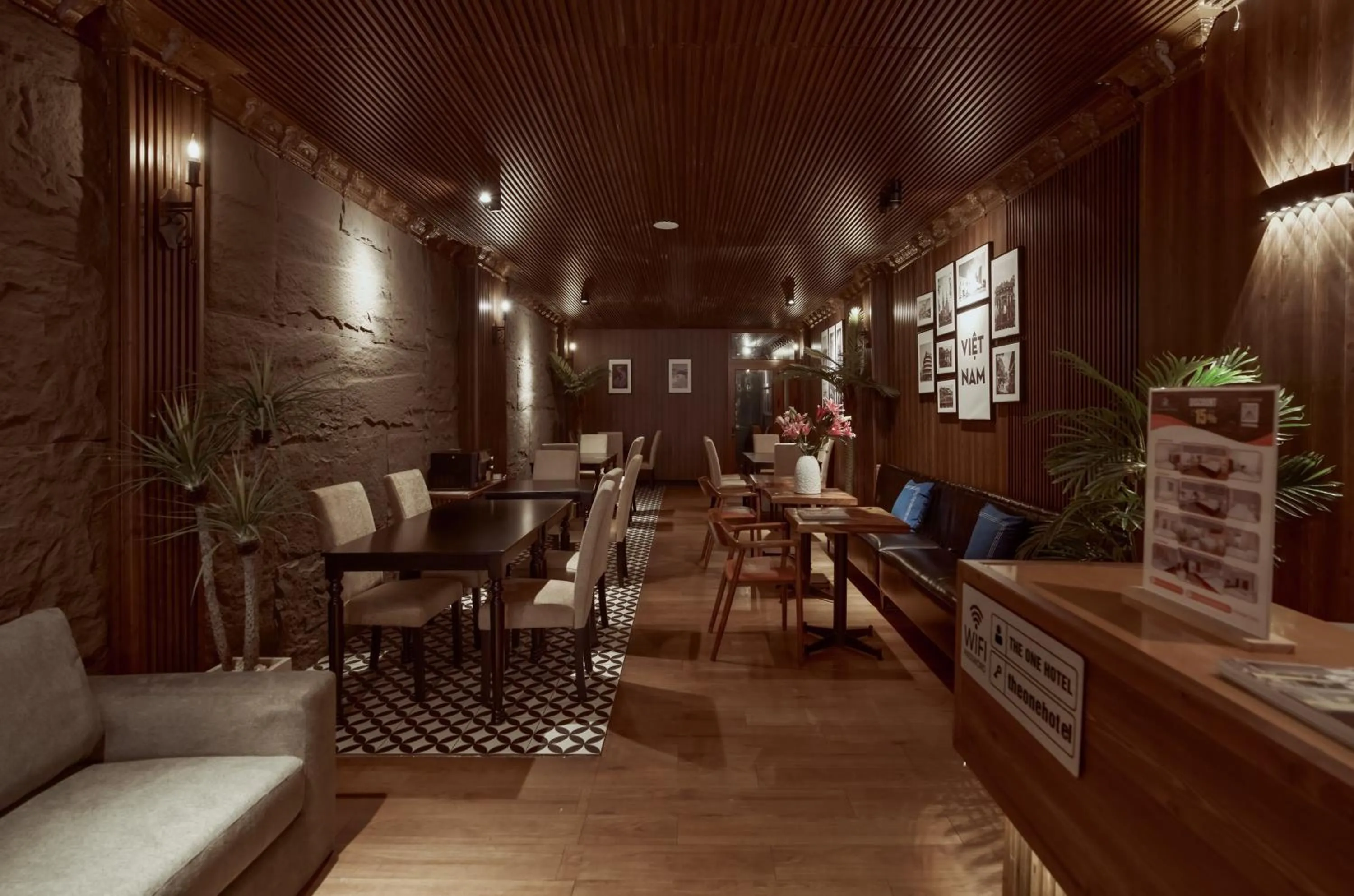 Living room in The One Ben Thanh Hotel-City Center