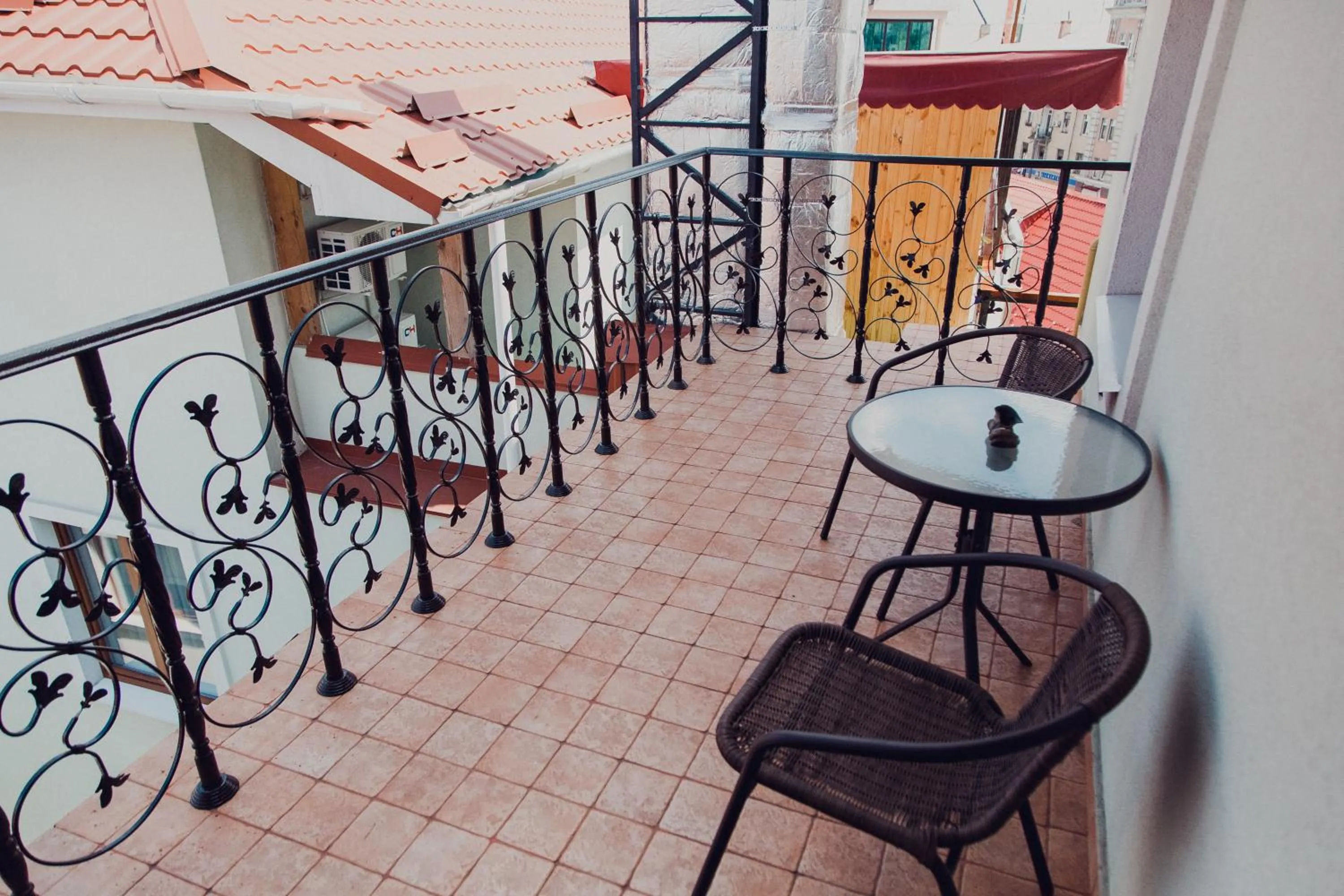 City view in Hotel France