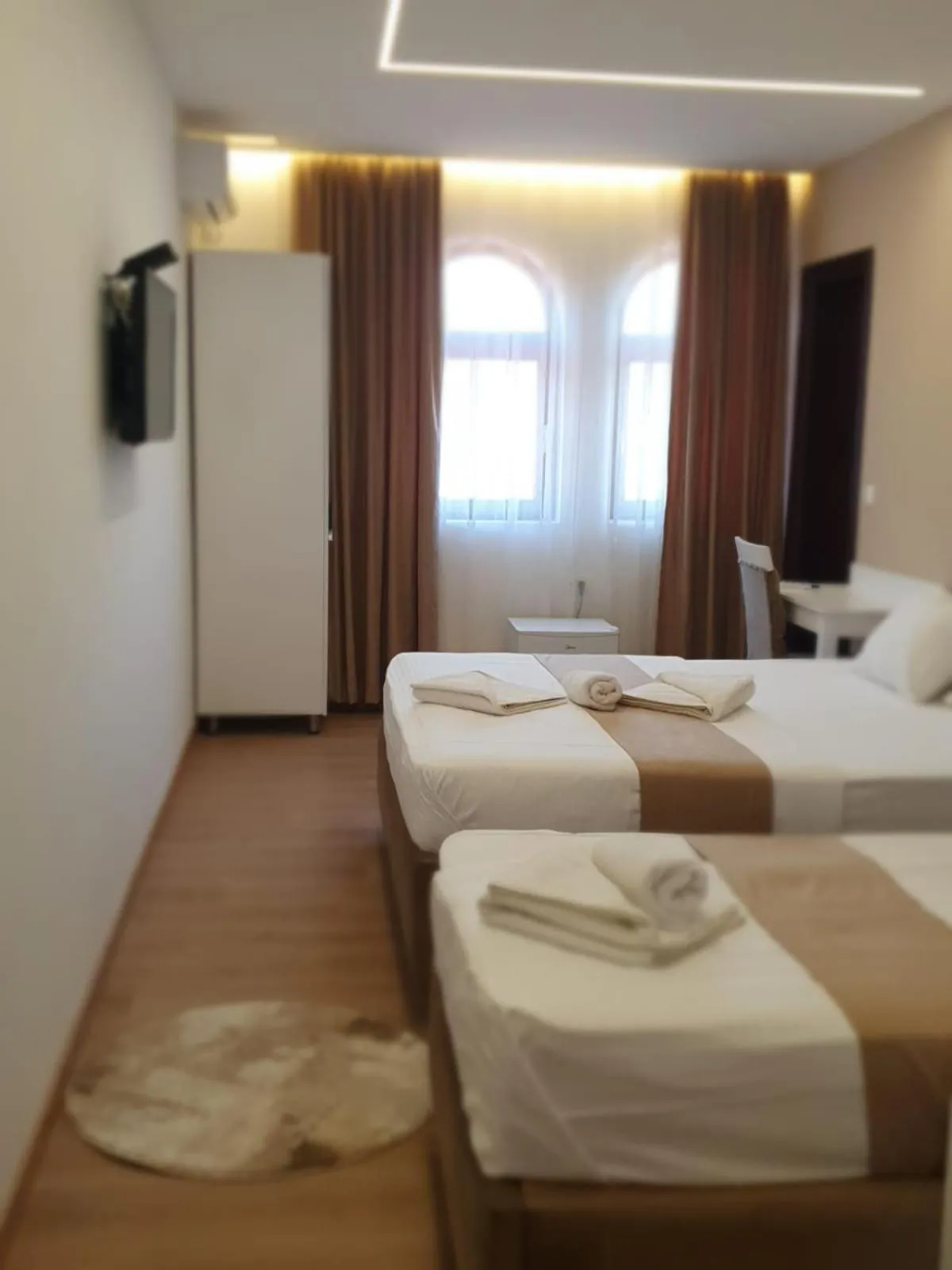 Bed in Hotel Camp Karagaq