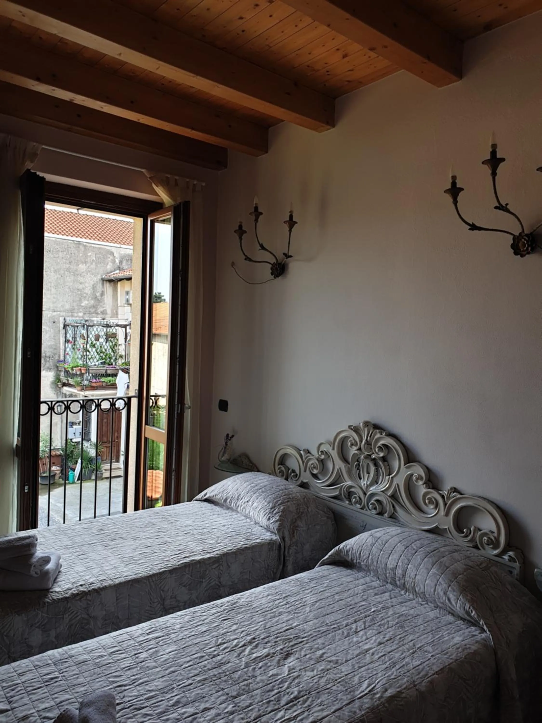 Bedroom, Bed in B&B Il Rustico