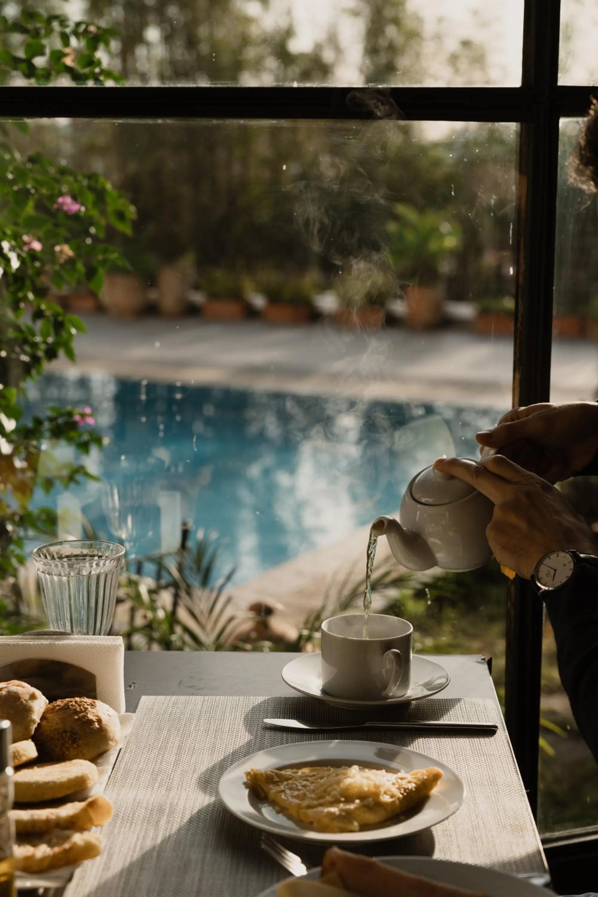 Restaurant/places to eat in Dar Tanja Boutique Hotel