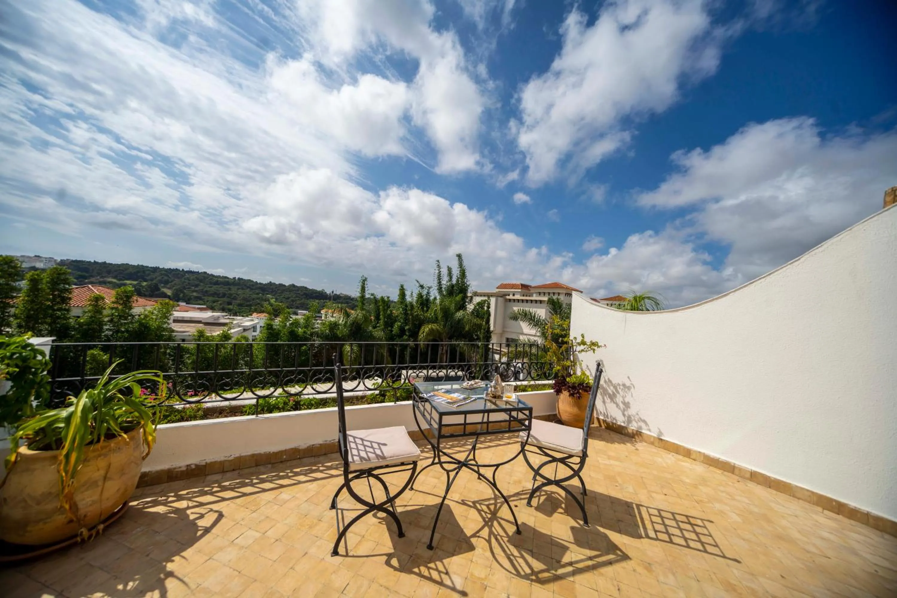 Patio in Dar Tanja Boutique Hotel