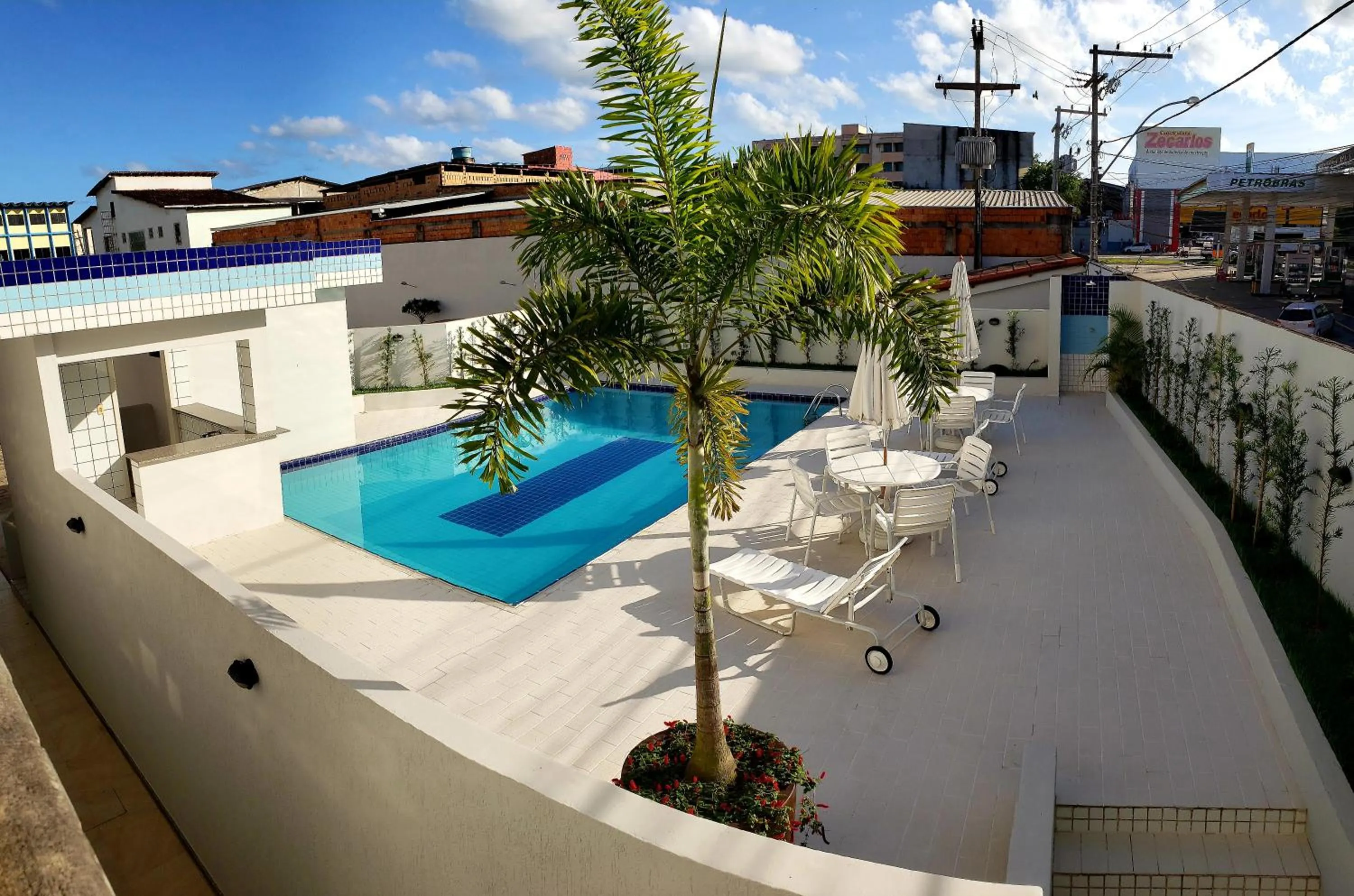 Pool view in Lord Plaza Hotel