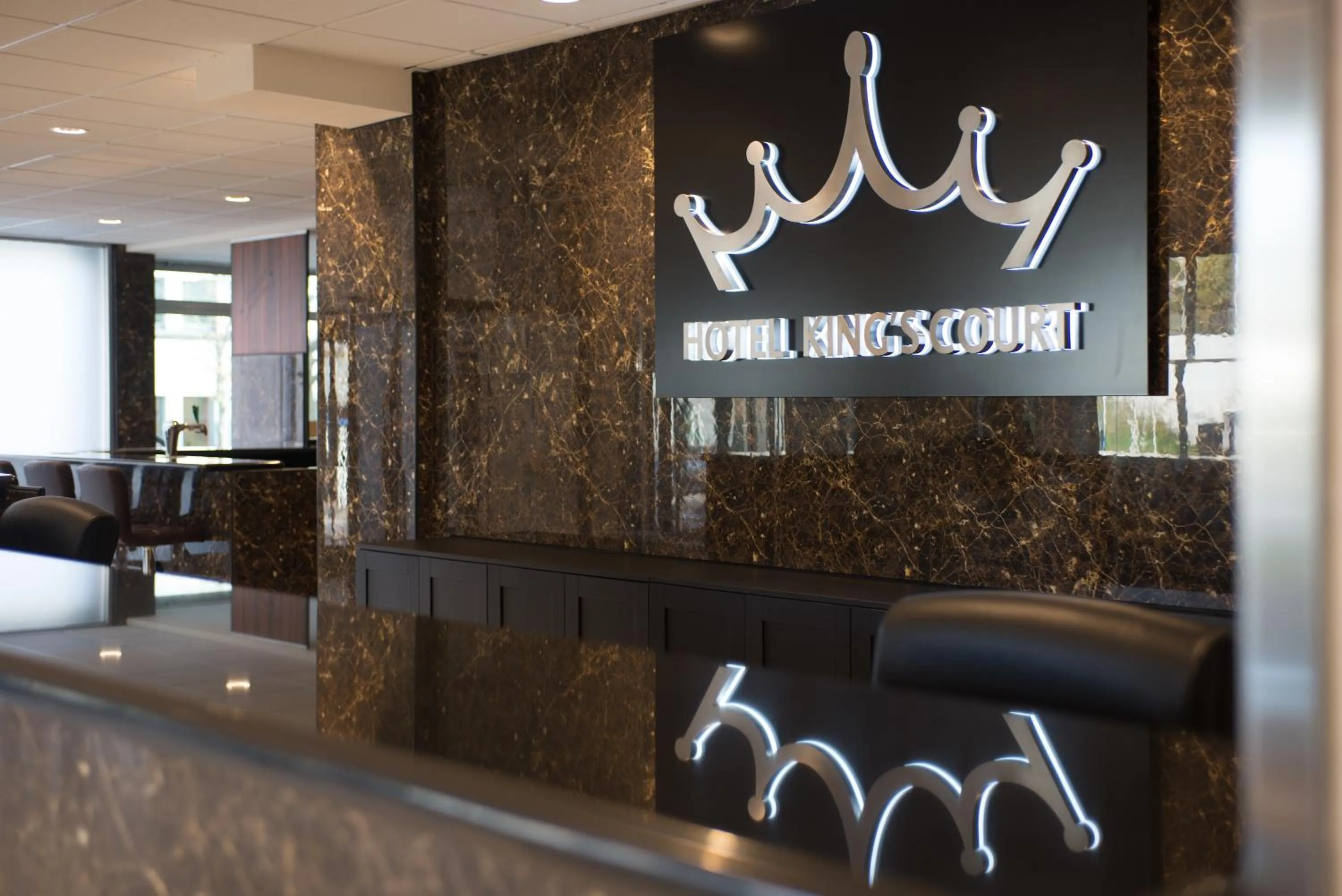 Lobby or reception in Hotel King's Court