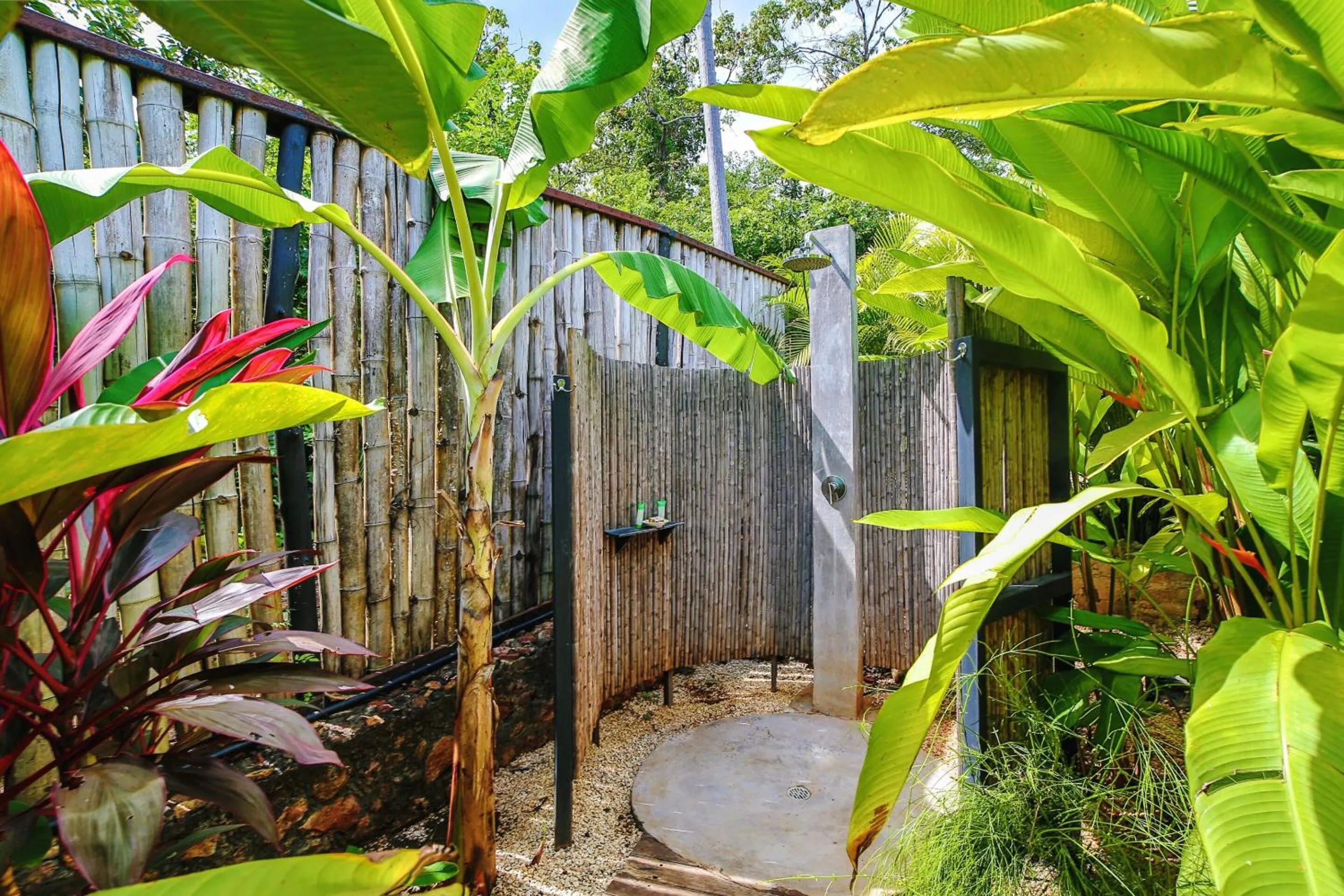 Bathroom in Flor y Bambu