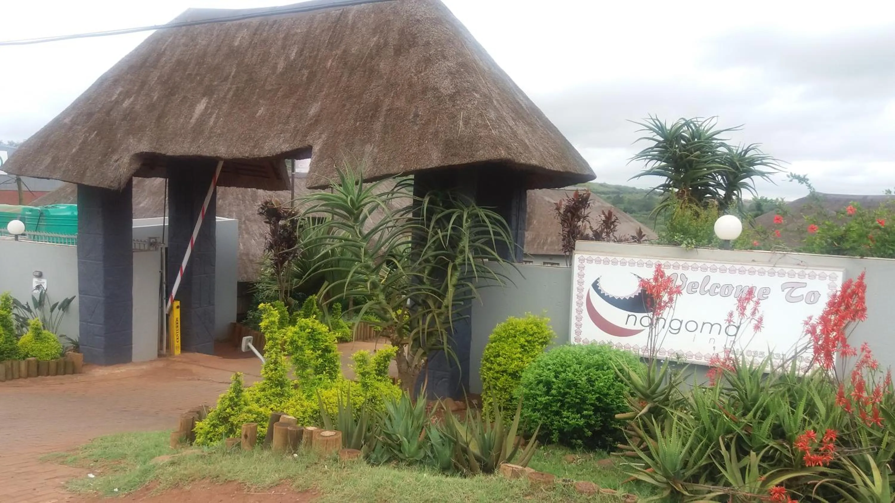 Facade/entrance in Nongoma Lodge & Inn CC