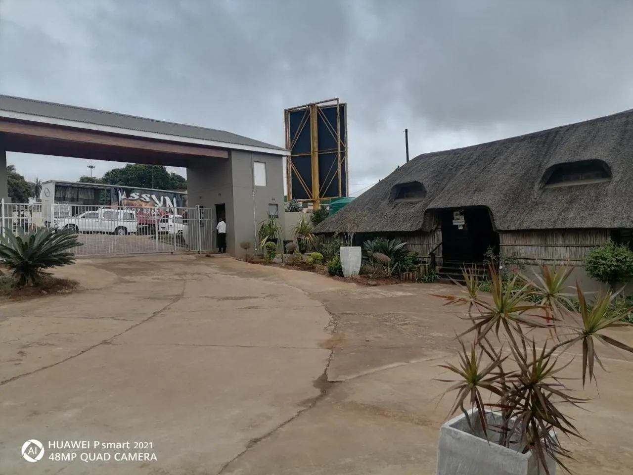 Facade/entrance in Nongoma Lodge & Inn CC