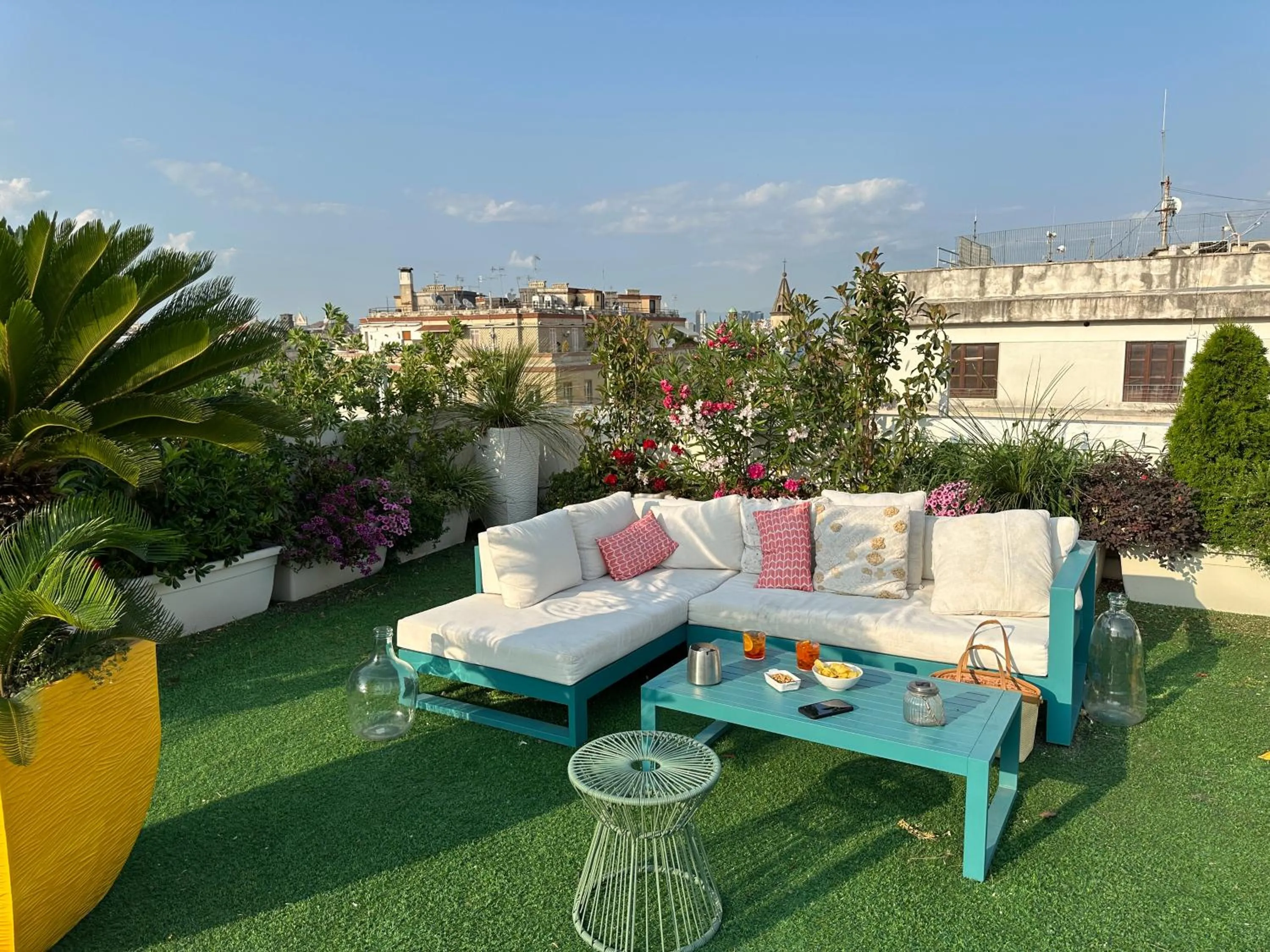 Balcony/Terrace in NeapolitanTrips Hotel