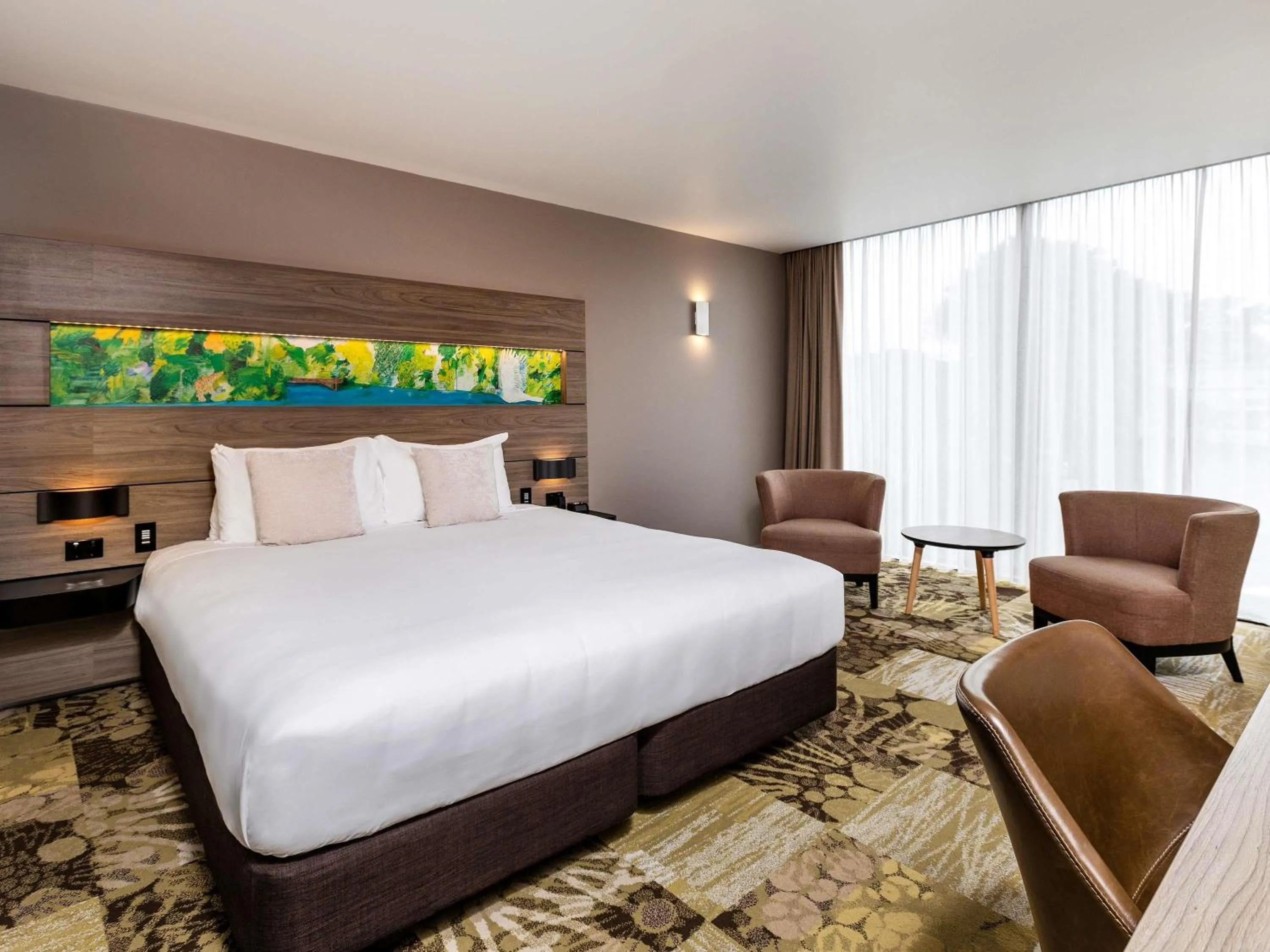 Property building, Bed in Novotel New Plymouth Taranaki