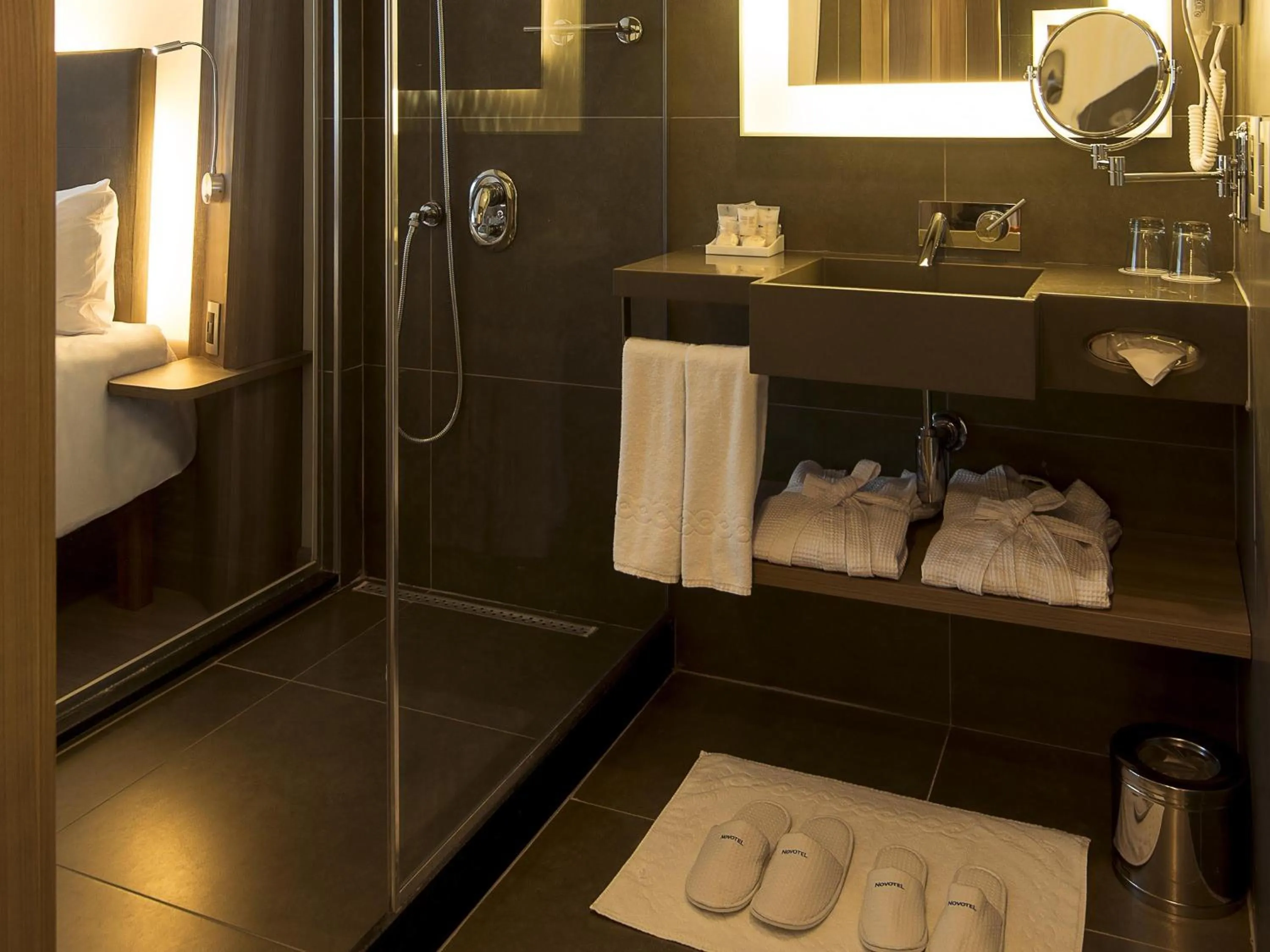 Bedroom in Novotel Santos Gonzaga