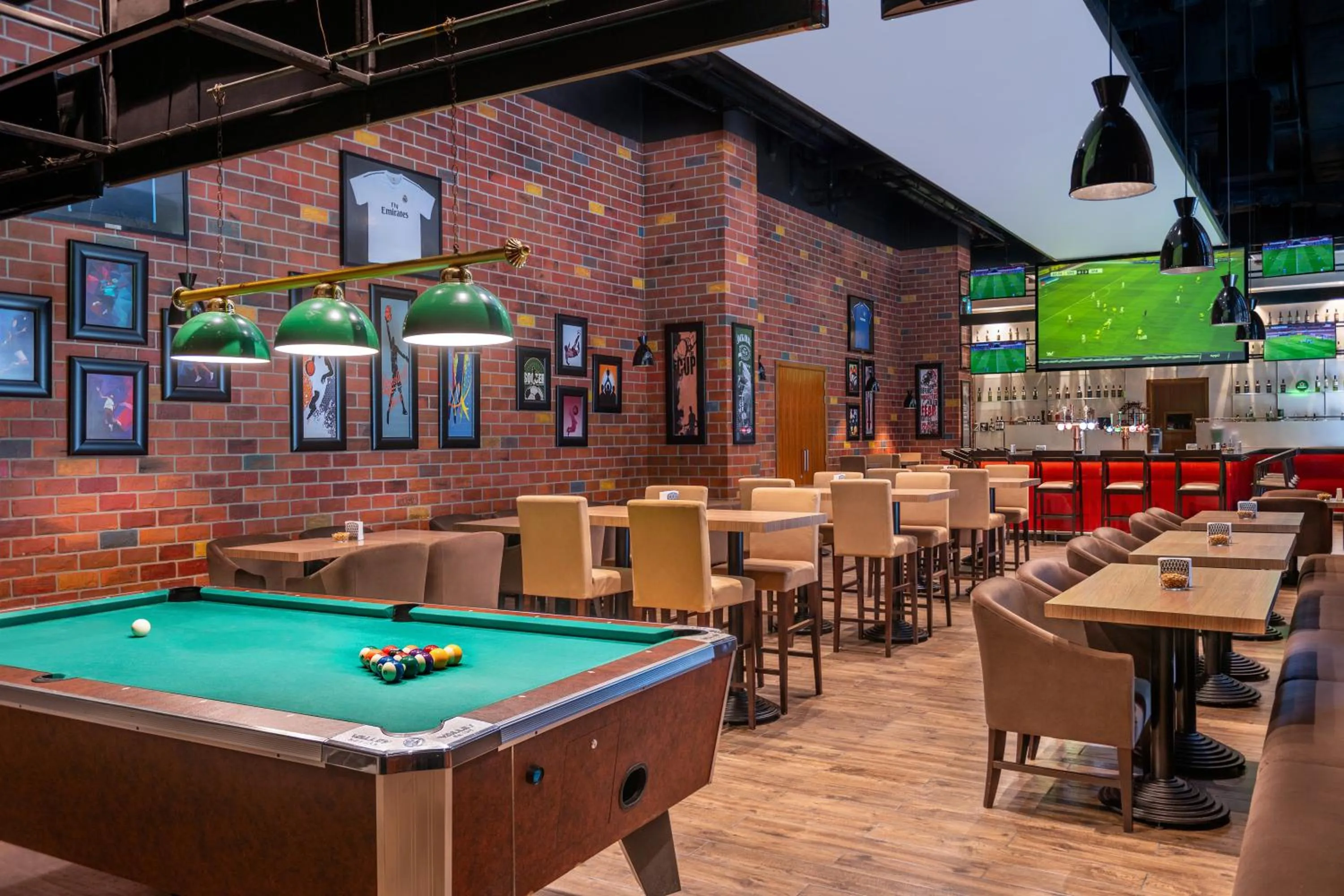 Billiard in Ibis Styles Dragon Mart Dubai