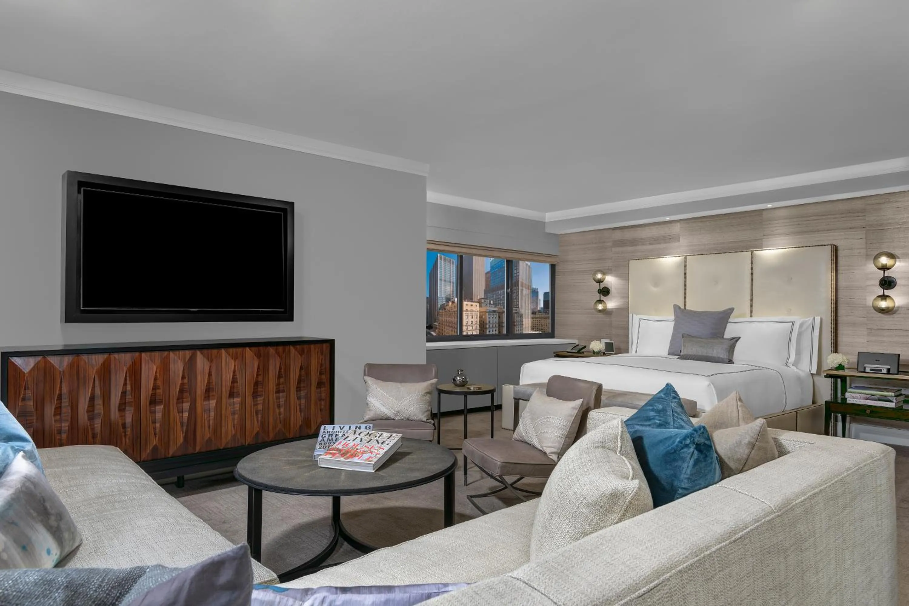 Photo of the whole room in Executive Class at MTS Hotel