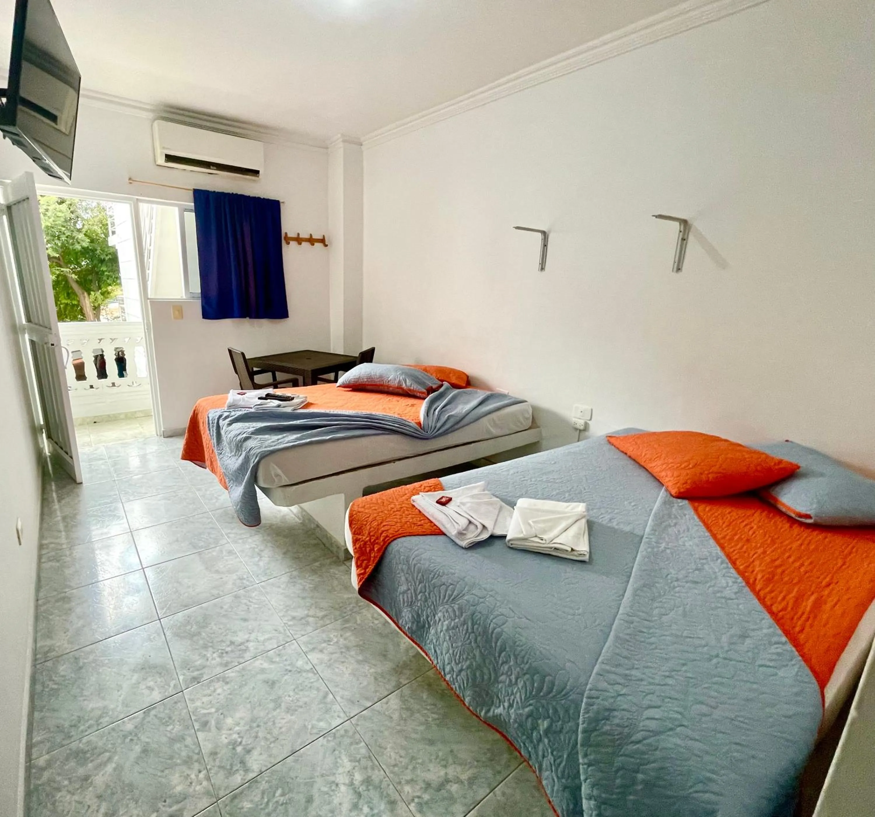 Bed in Hotel Y Restaurante La Quinta