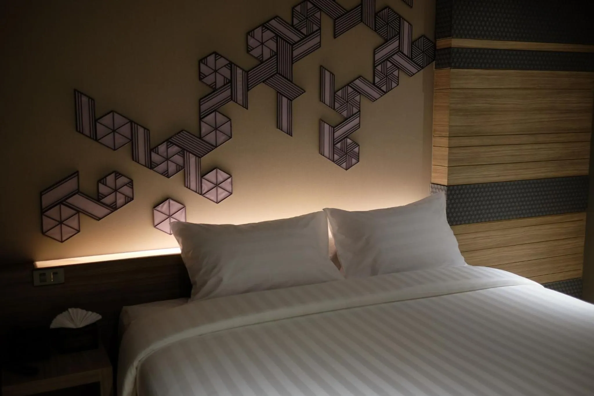 Bed in NAP Hotel Bangkok