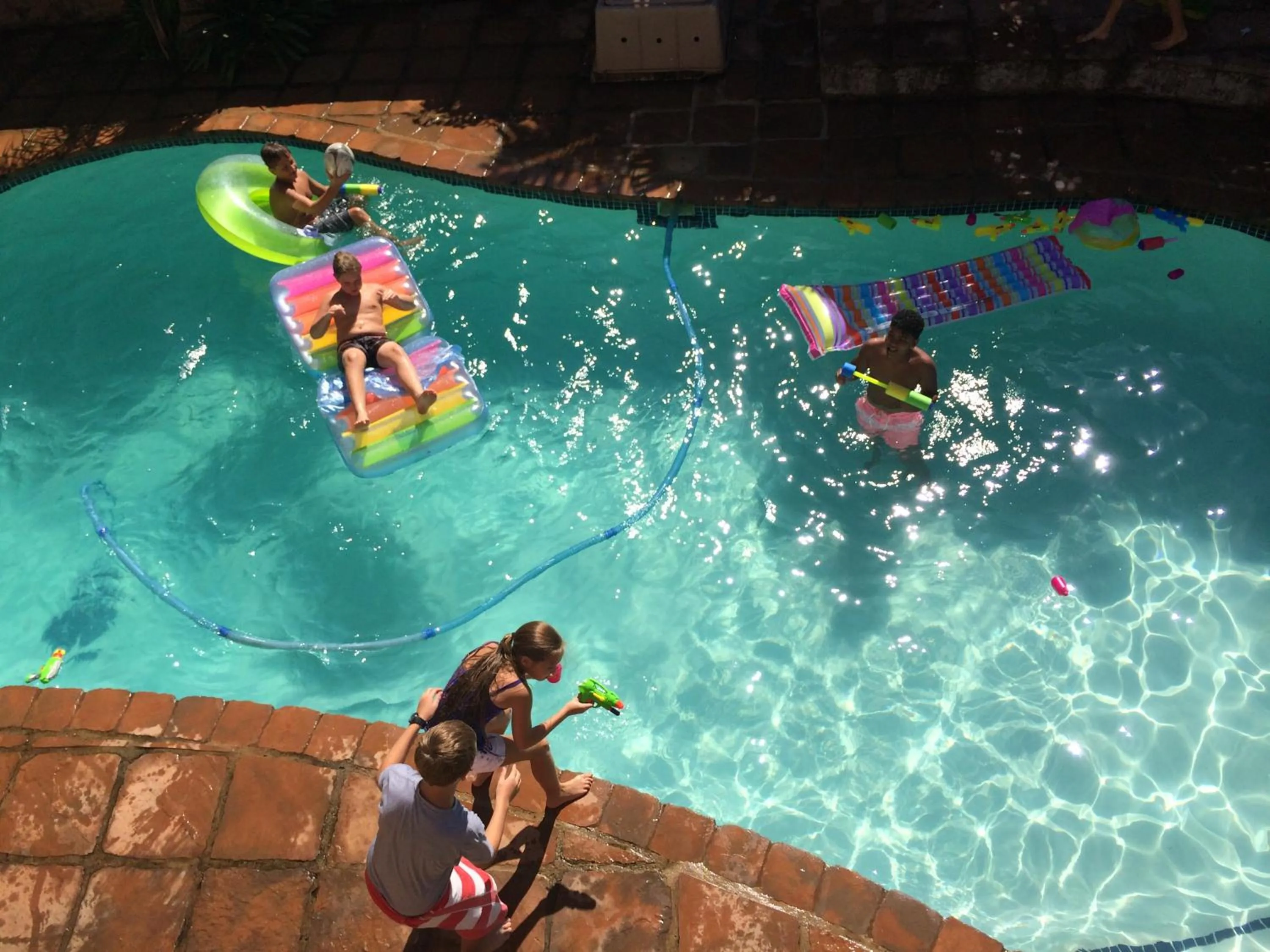 Swimming pool in Ingwenya Lodge