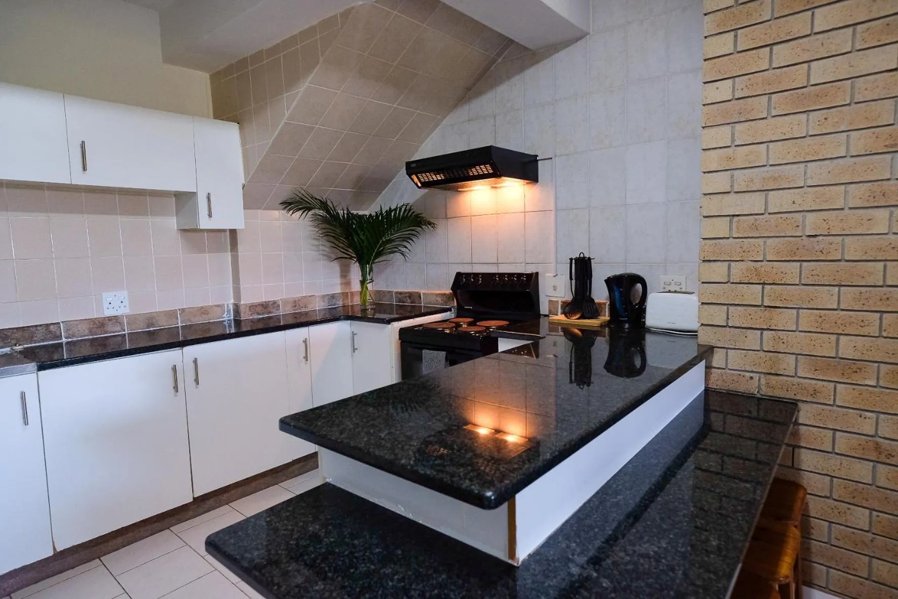 Kitchen or kitchenette in Ingwenya Lodge