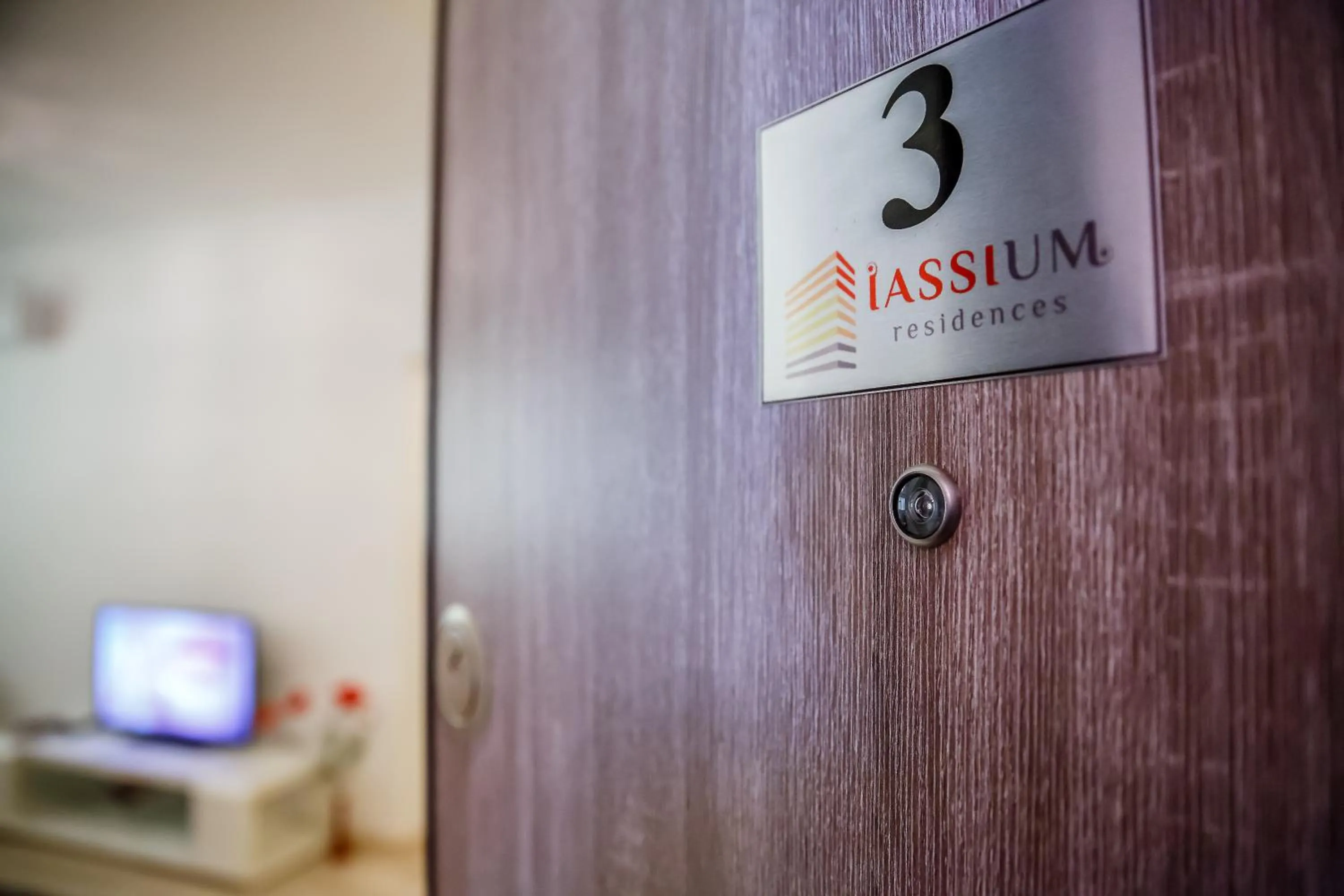 Decorative detail in Iassium Residence Iasi