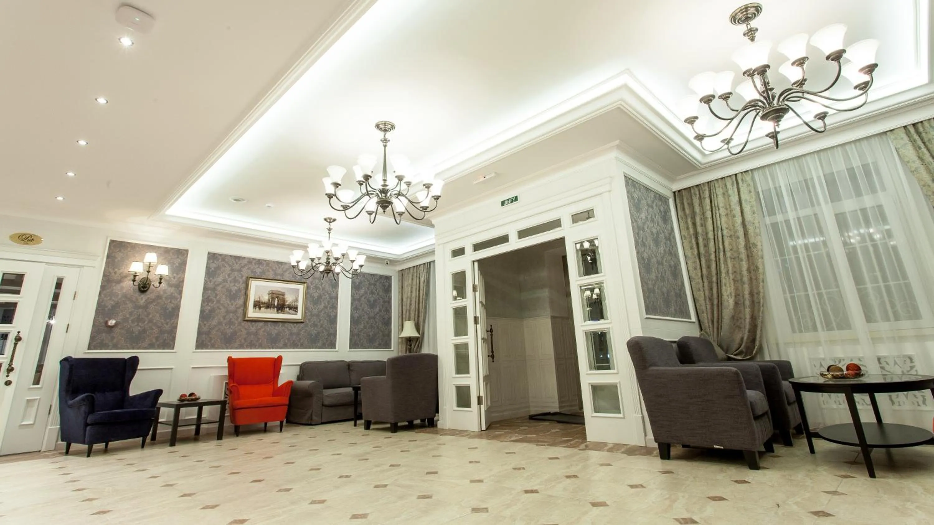 Lobby or reception in Hotel Monaco