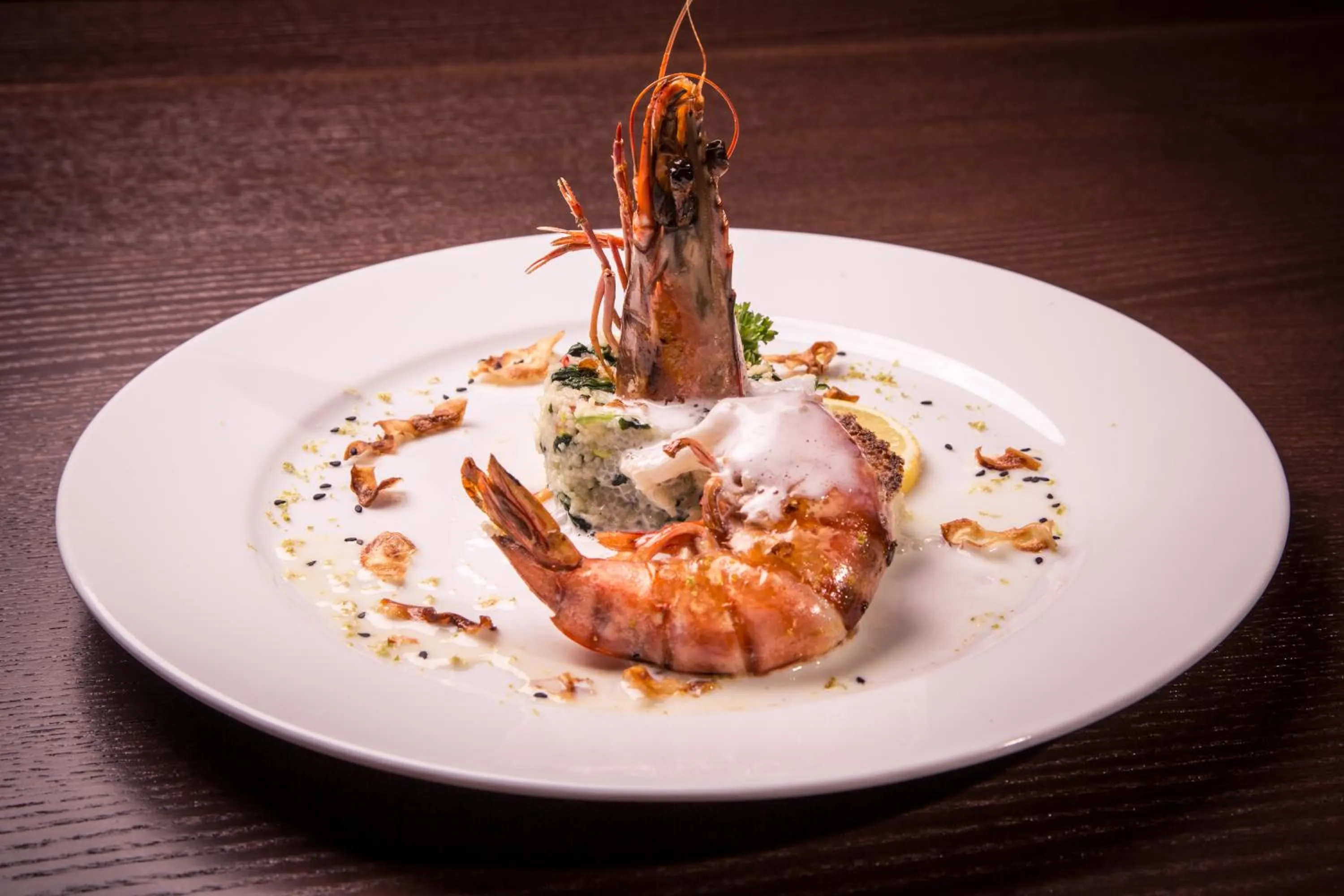 Food close-up in Hotel Monaco