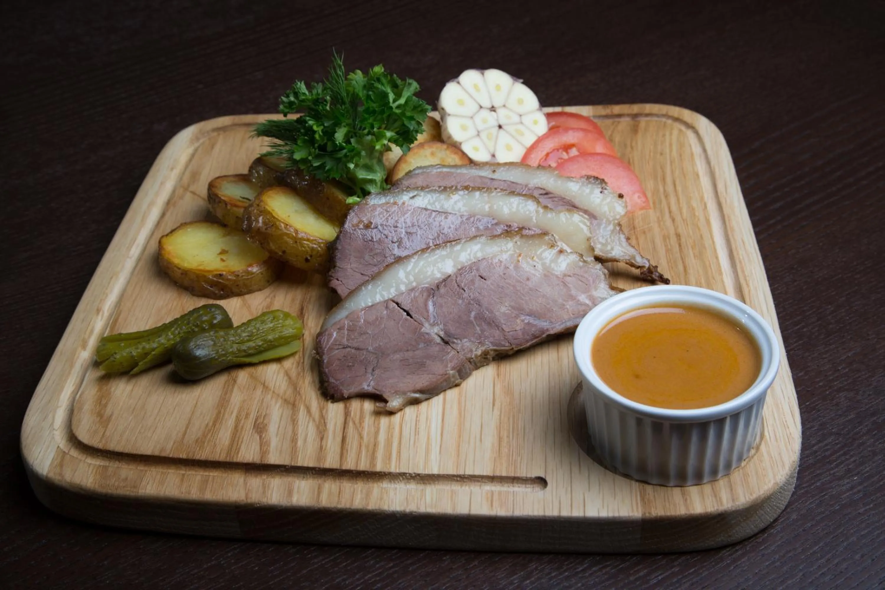 Food close-up in Hotel Monaco