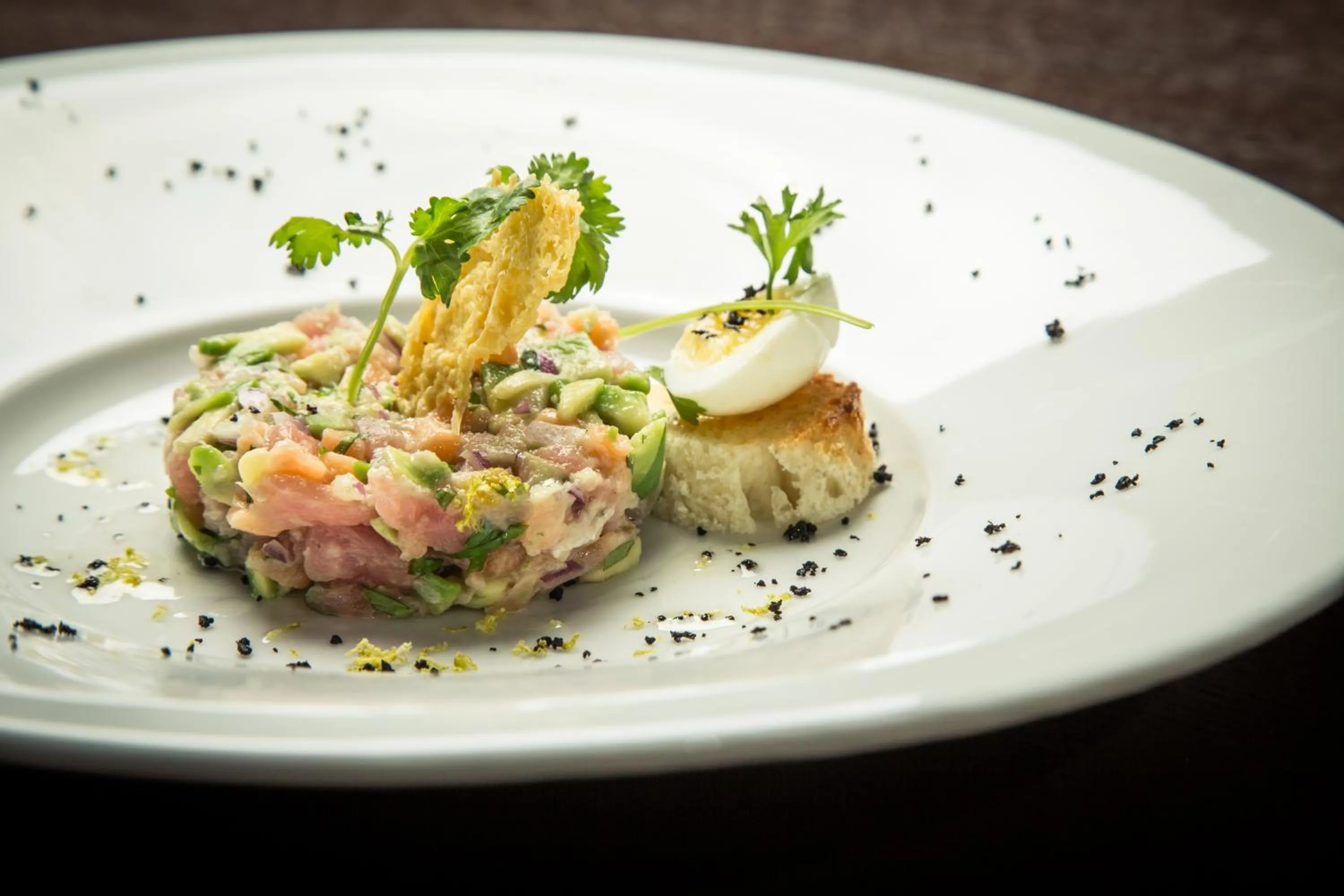 Food close-up in Hotel Monaco