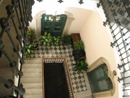 Decorative detail in Palazzo Senape De Pace