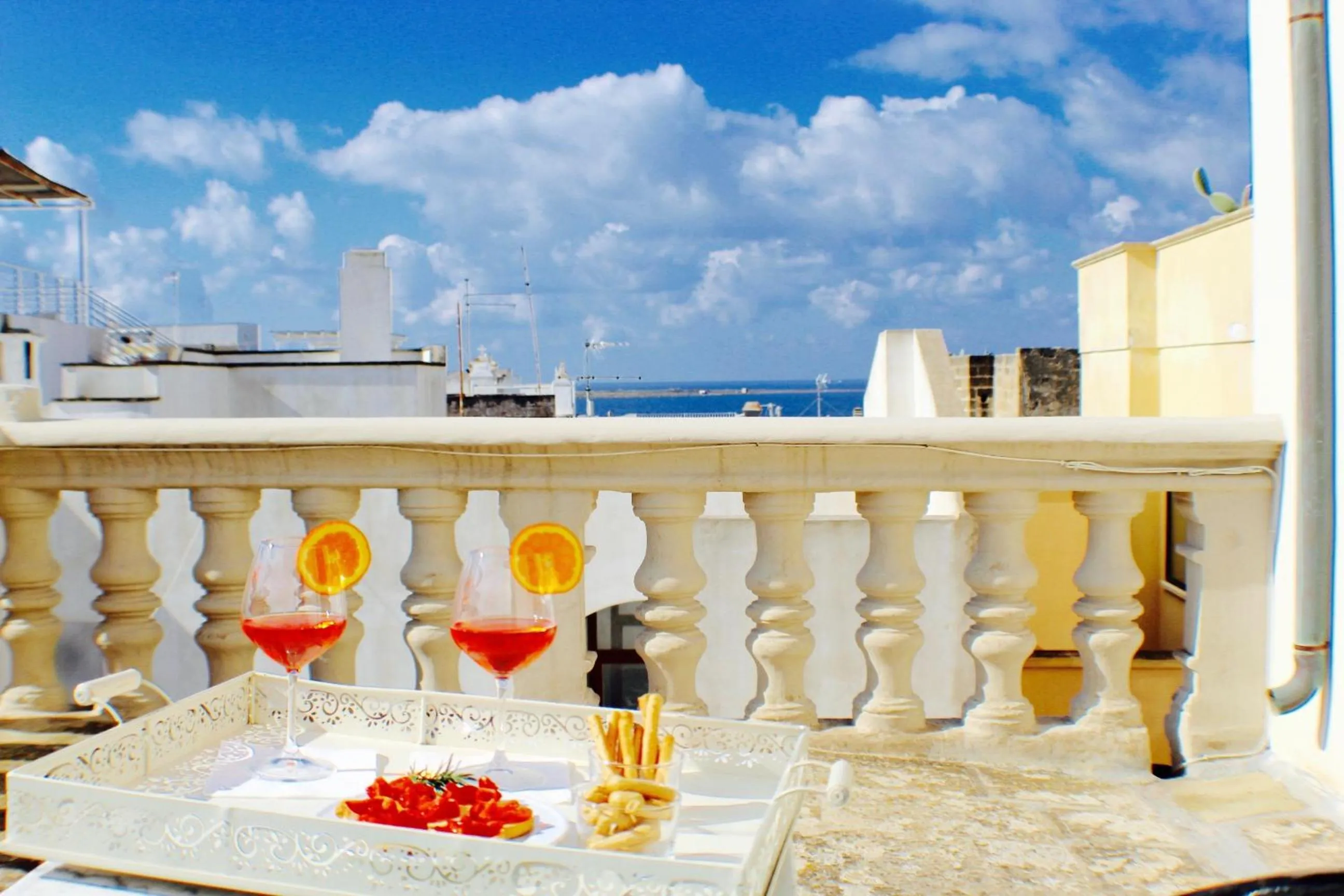 Balcony/Terrace in Palazzo Senape De Pace