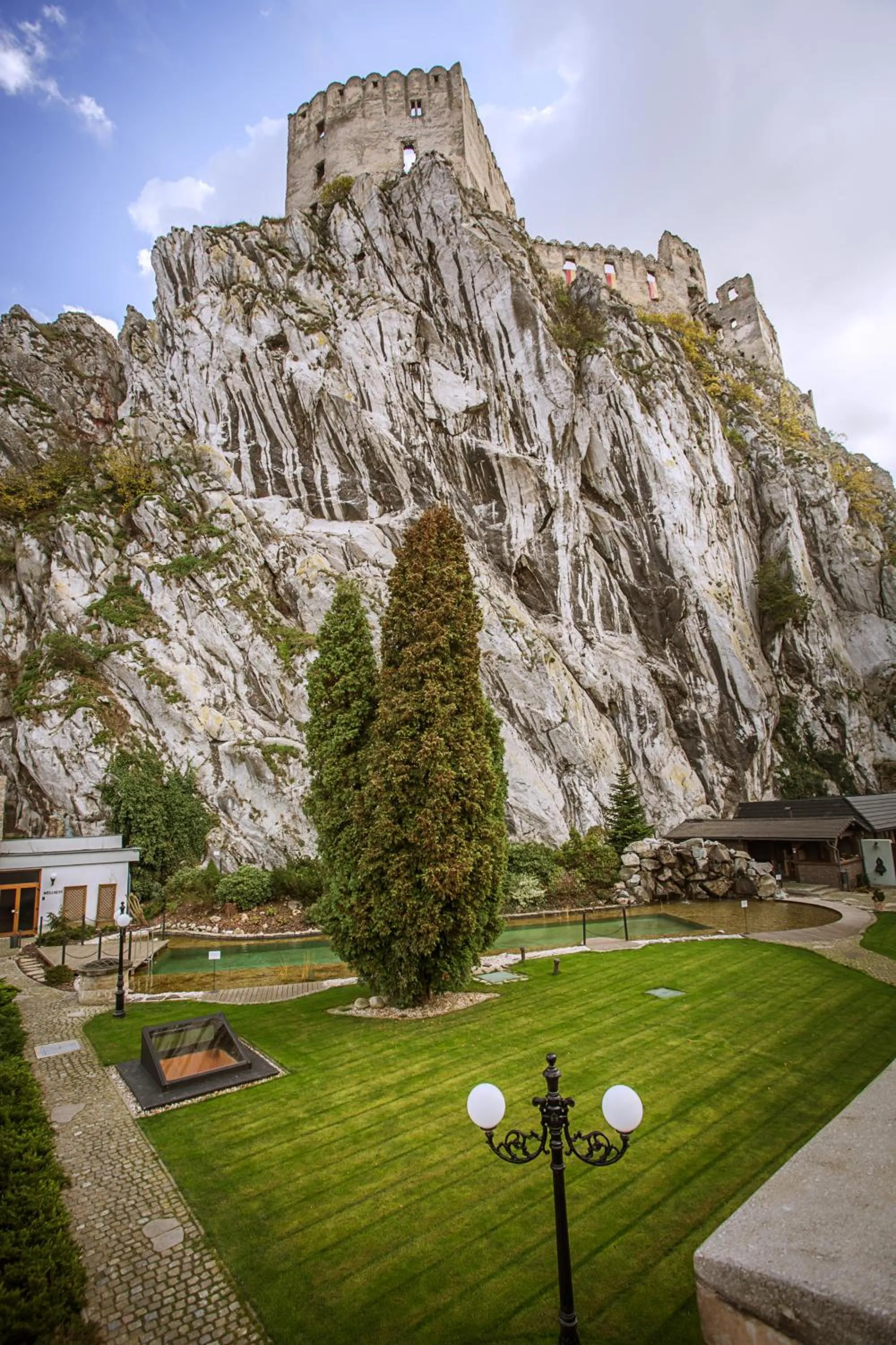 Garden in Kúria Beckov - Penzión