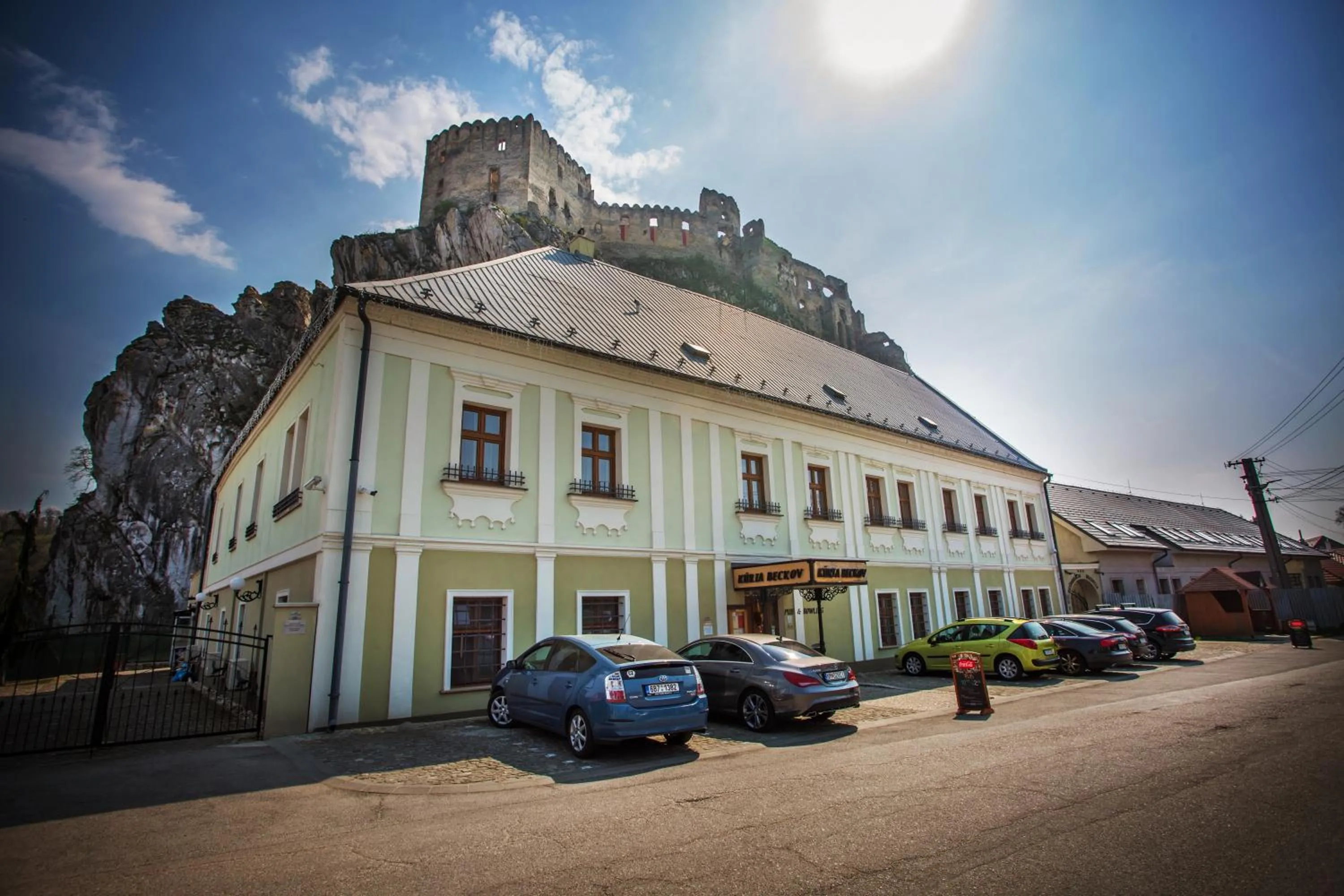 Property building in Kúria Beckov - Penzión