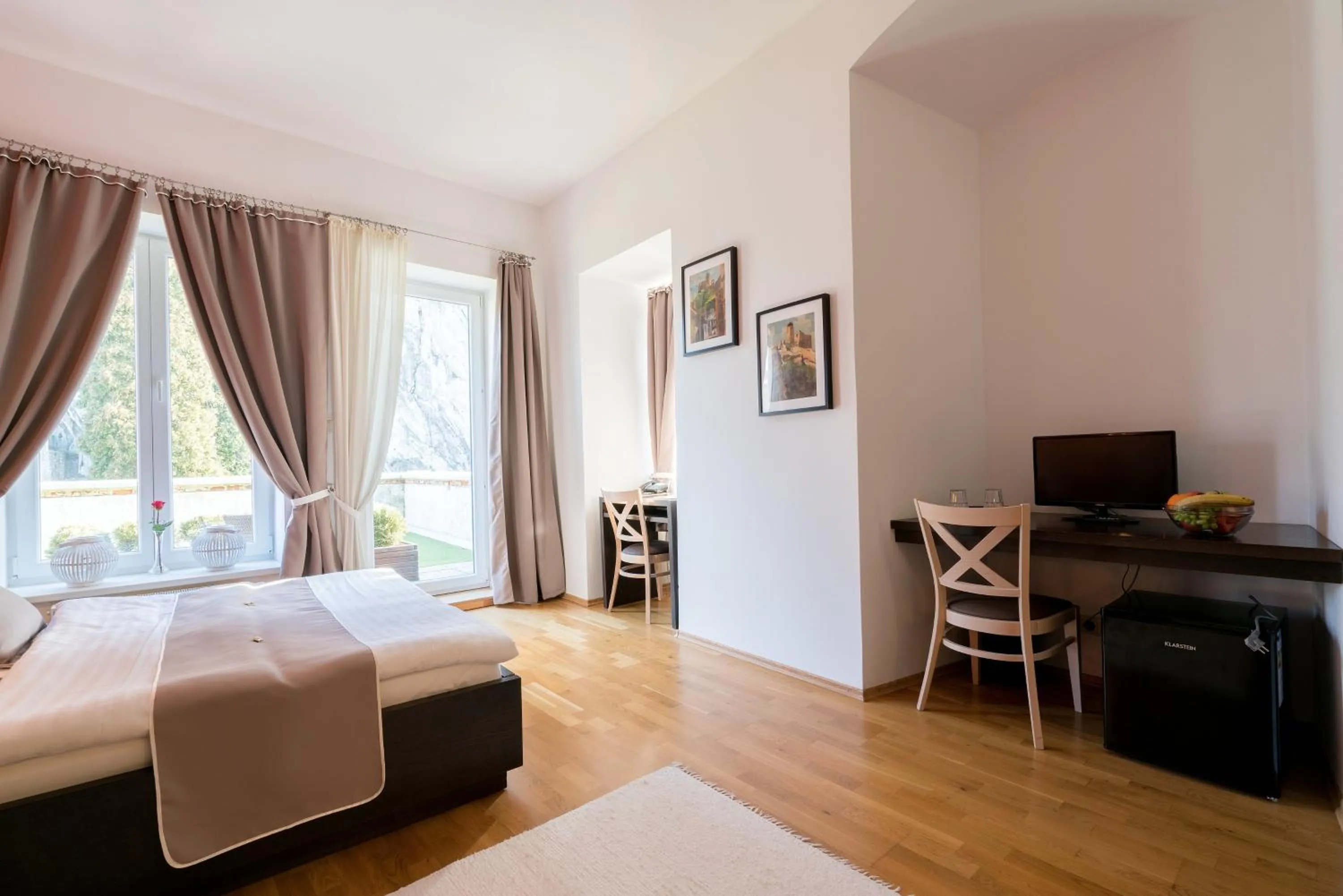 Bedroom, Bed in Kúria Beckov - Penzión