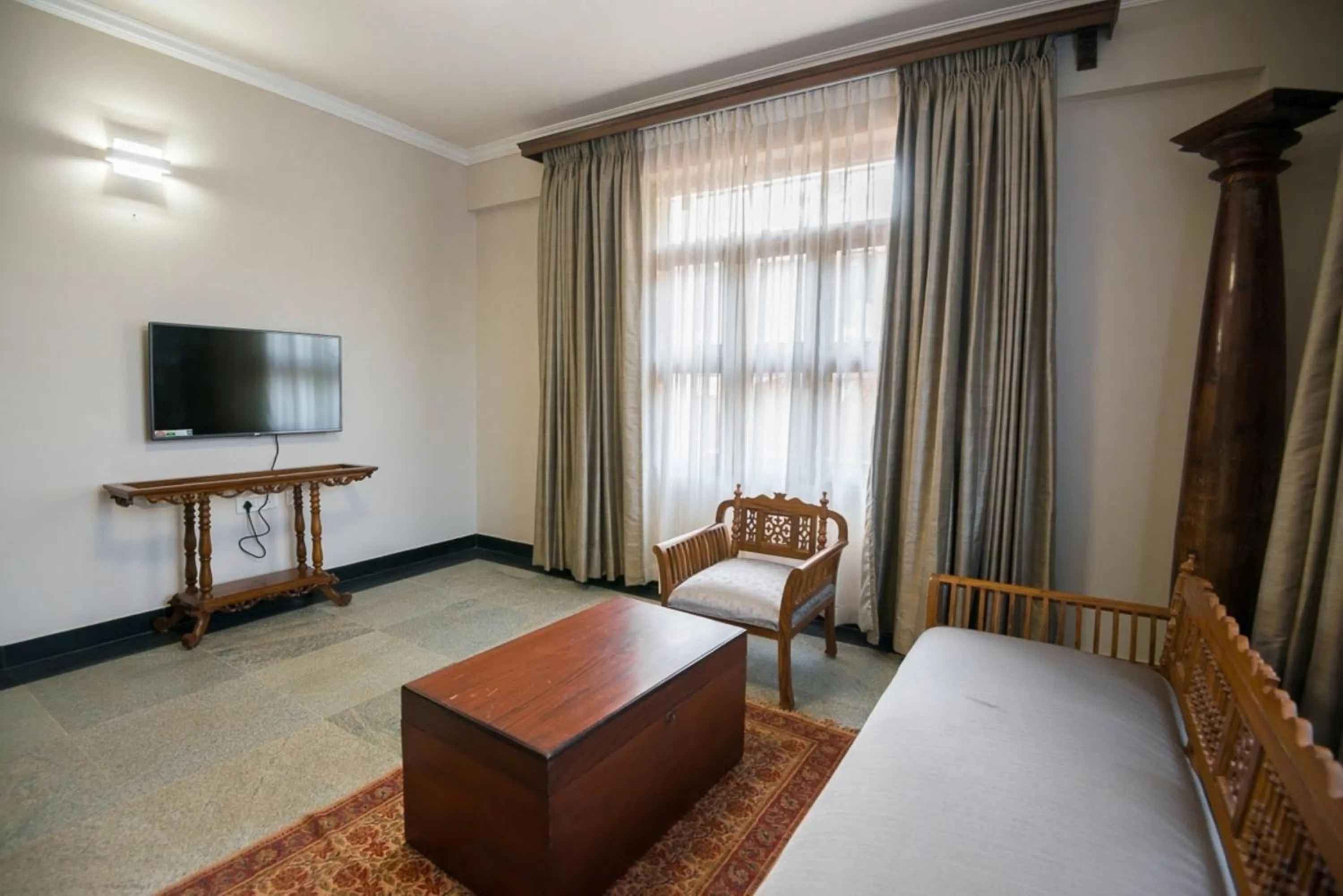 Living room in Svatma - A Luxury Heritage Resort