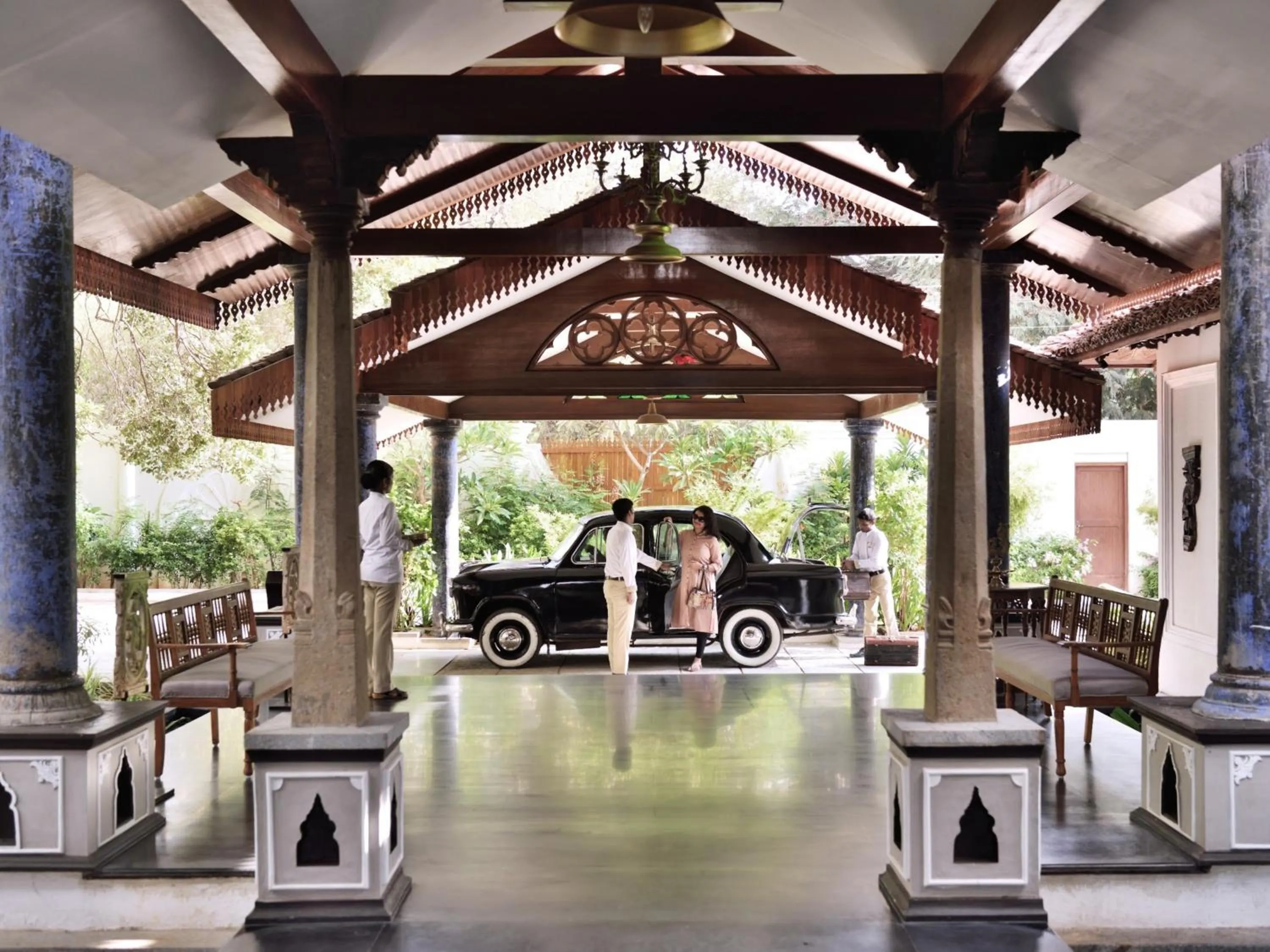 Facade/entrance in Svatma - A Luxury Heritage Resort