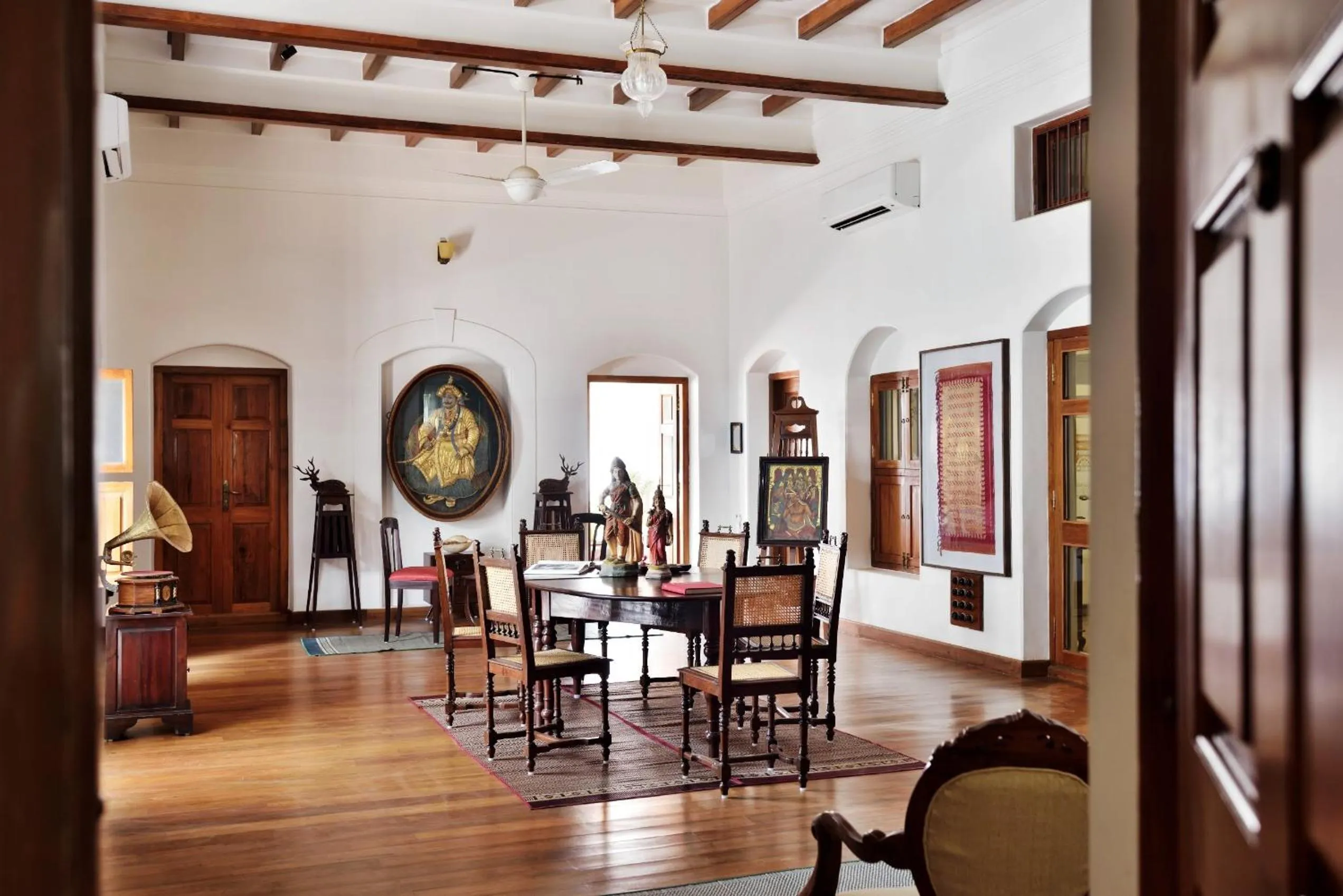 Seating area in Svatma - A Luxury Heritage Resort