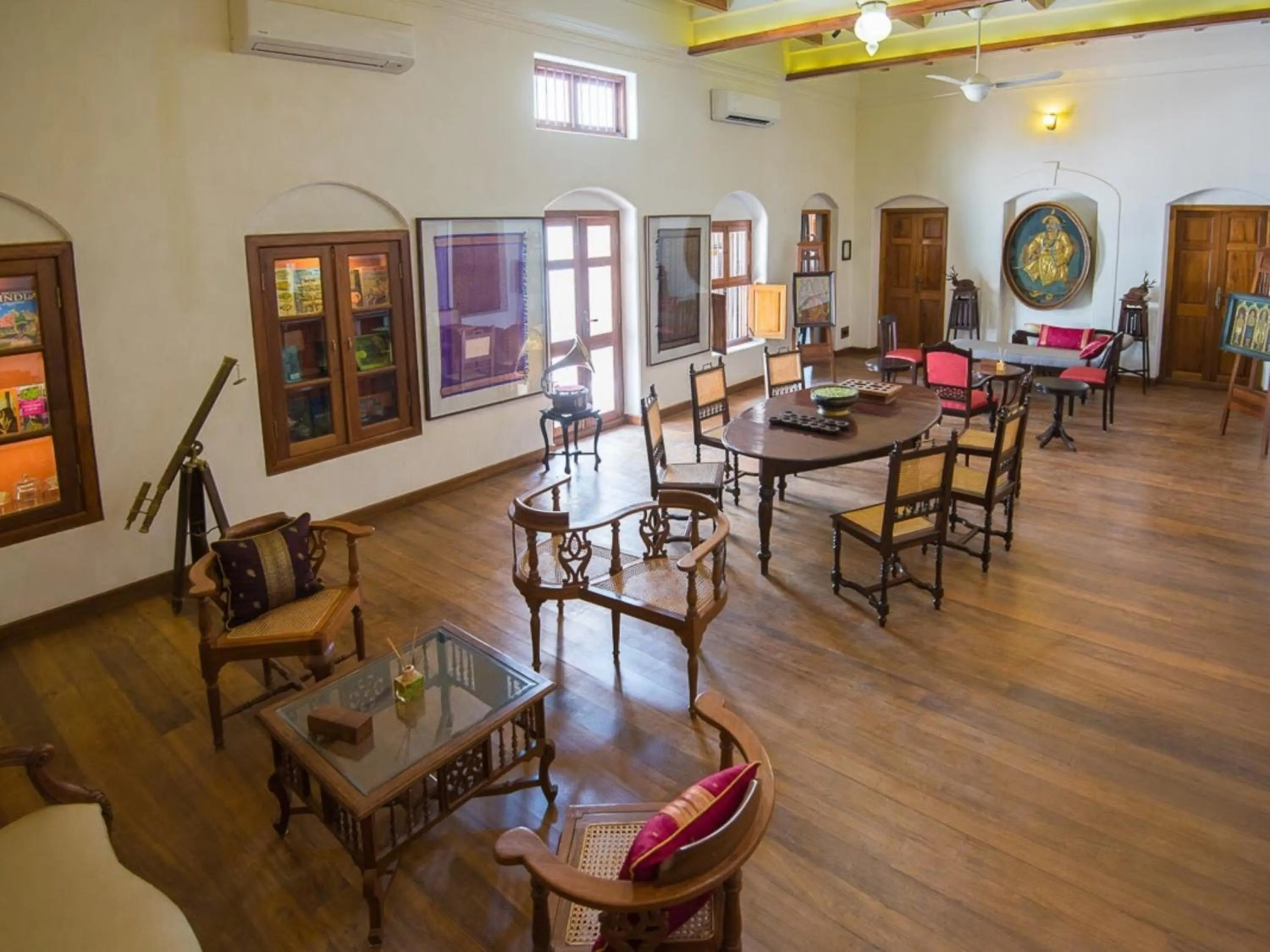 Lobby or reception in Svatma - A Luxury Heritage Resort